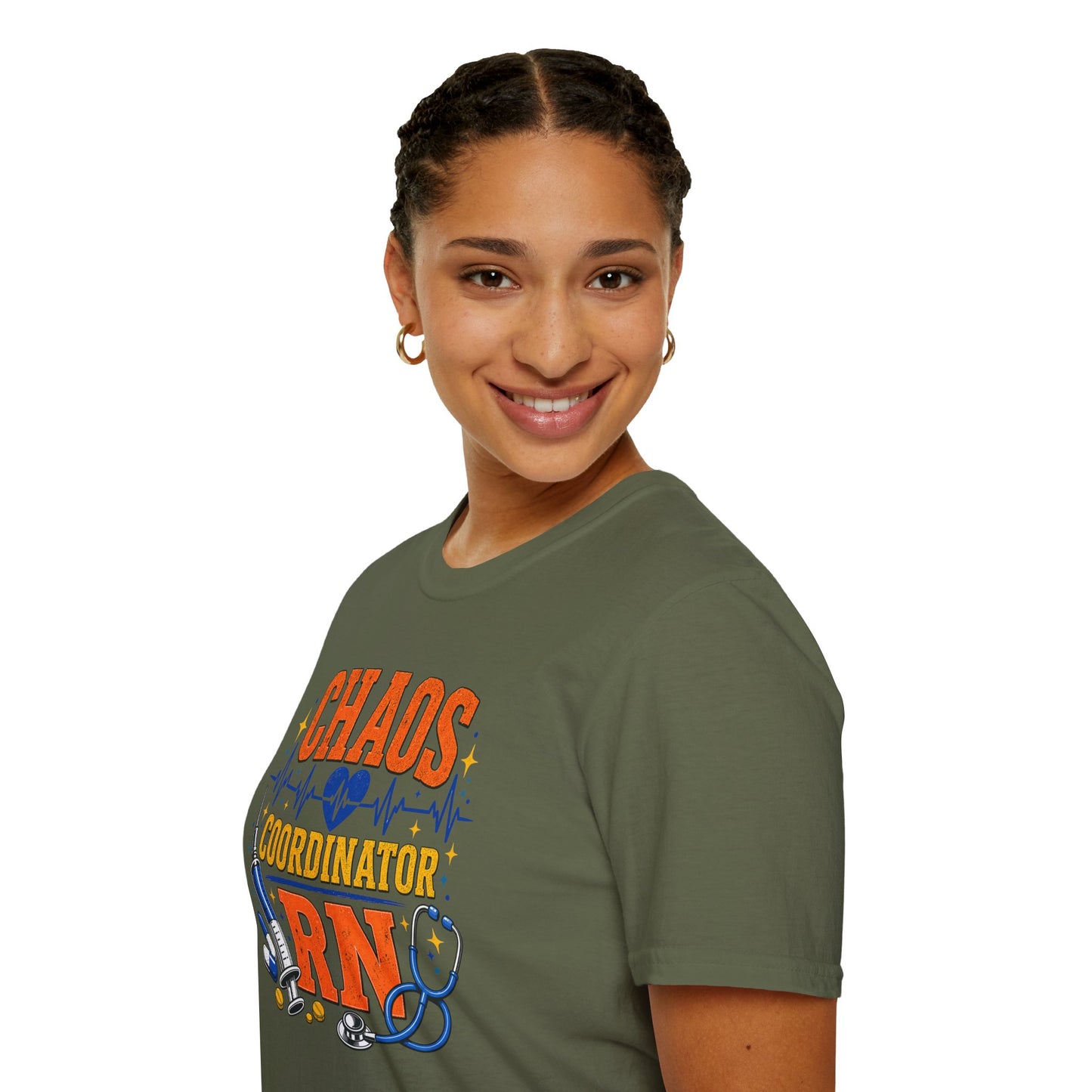 Chaos Coordinator RN Shirt – Funny Nurse Shirt – Nurse Life Tee – Medical Humor Gift for Nurses, RN LPN CNA Nursing Shirt