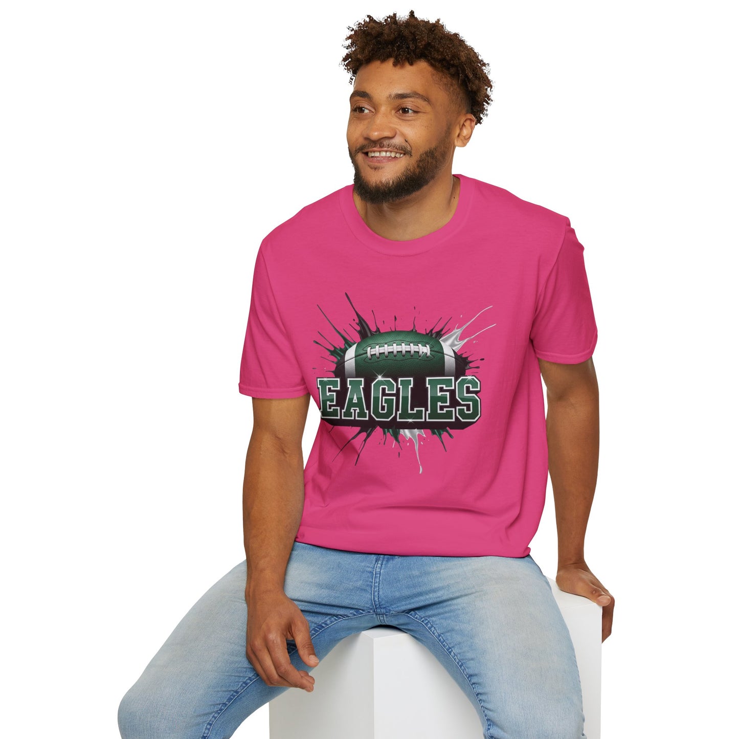 Philadelphia Football Unisex T-Shirt, Philadelphia Team Tee, Football Gift for Philadelphia Fans, Game Day Shirt, Sports Fan Football