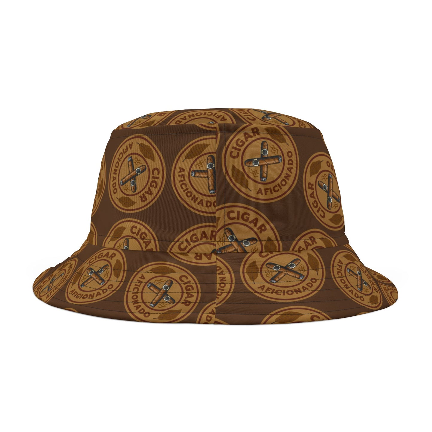 Cigar Aficionado Bucket Hat, BBQ Pool Party Hat, Cigar lover Gift, Cigar Aficionado, Dad Gift, Bucket Hat, Cigar Smoker