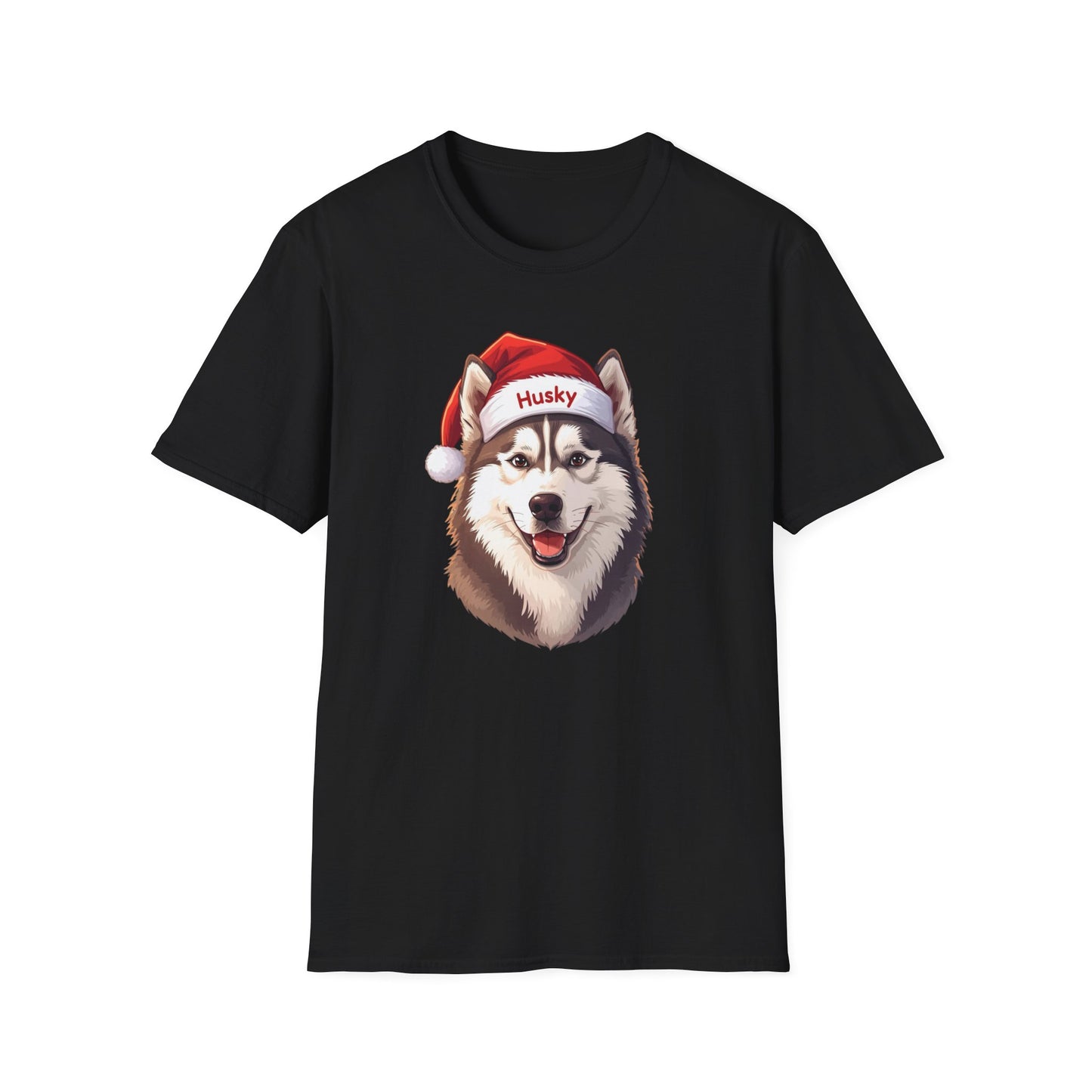 Siberian Husky Dog Portrait Shirt – Husky Dog Lover Gift, Cute Dog Mom Tee, Dog Dad Shirt, Pet Breed Apparel