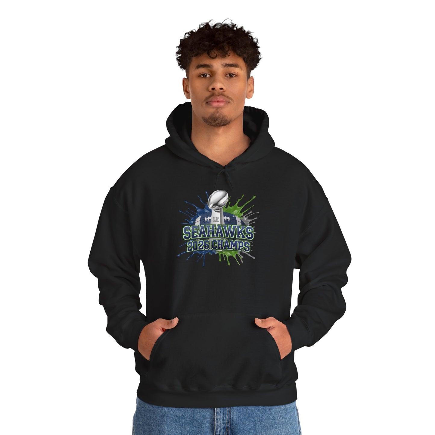 Seahawks 2026 Champions Hoodie – Seahawks Football 12s Fan Hoodie, 2026 football Champs, Football Gift