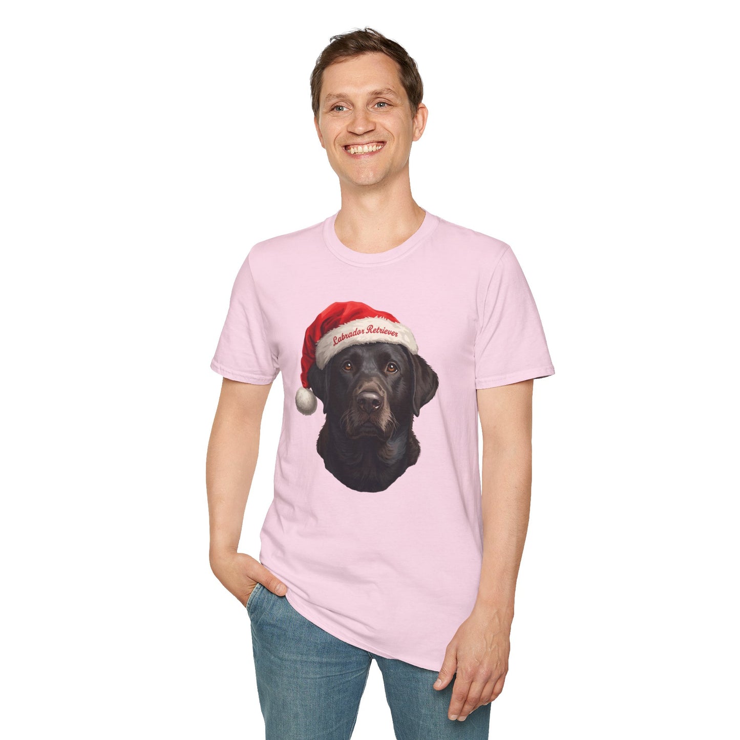 Labrador Retriever Dog Portrait Shirt – Black Lab Dog Lover Gift, Cute Dog Mom Tee, Dog Dad Shirt, Pet Breed Apparel