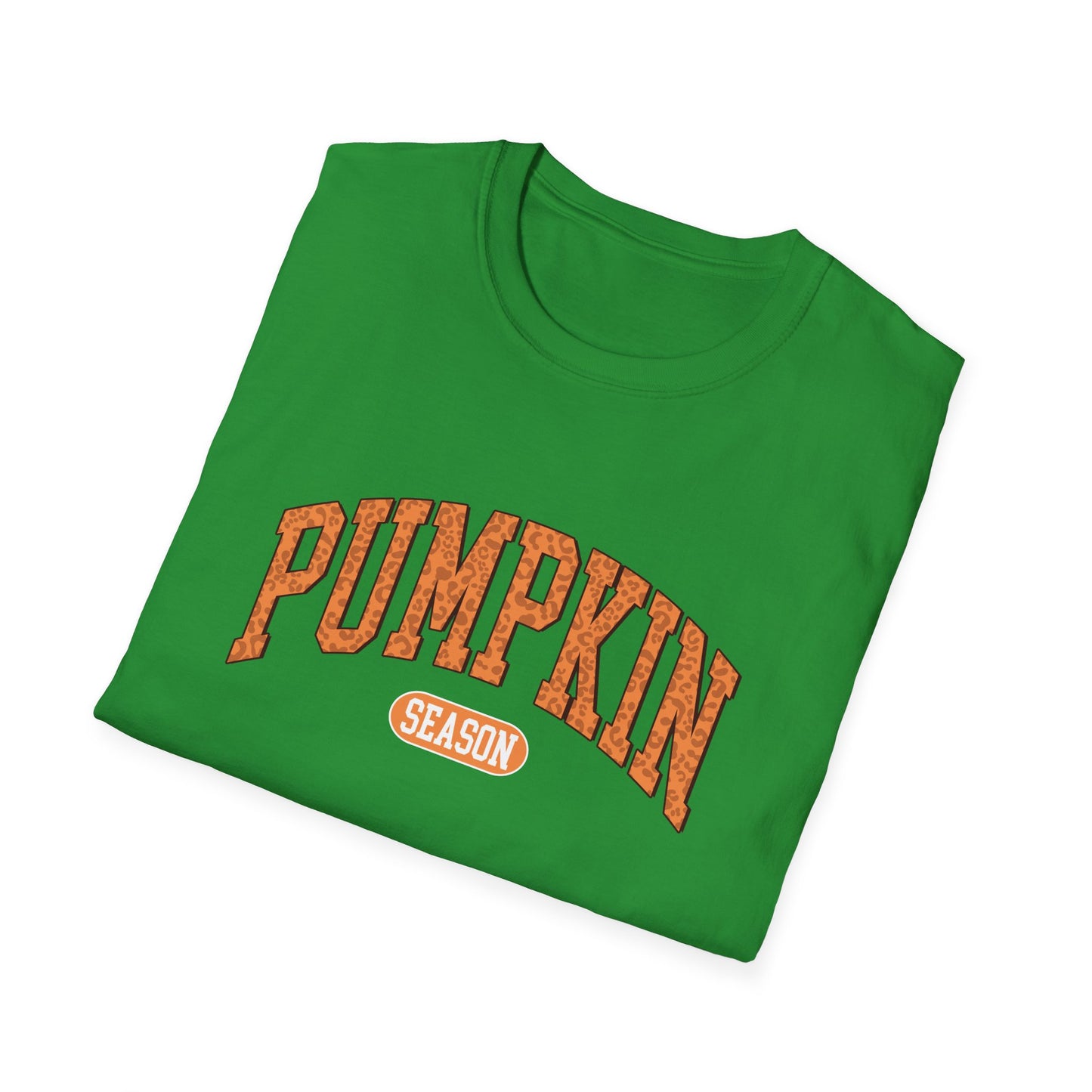 Pumpkin Season Fall T-Shirt - Cute Women's Autumn Tee, Thanksgiving Shirt, Pumpkin Thanksgiving Tee, Cozy Fall Tee for Her, Friendsgiving