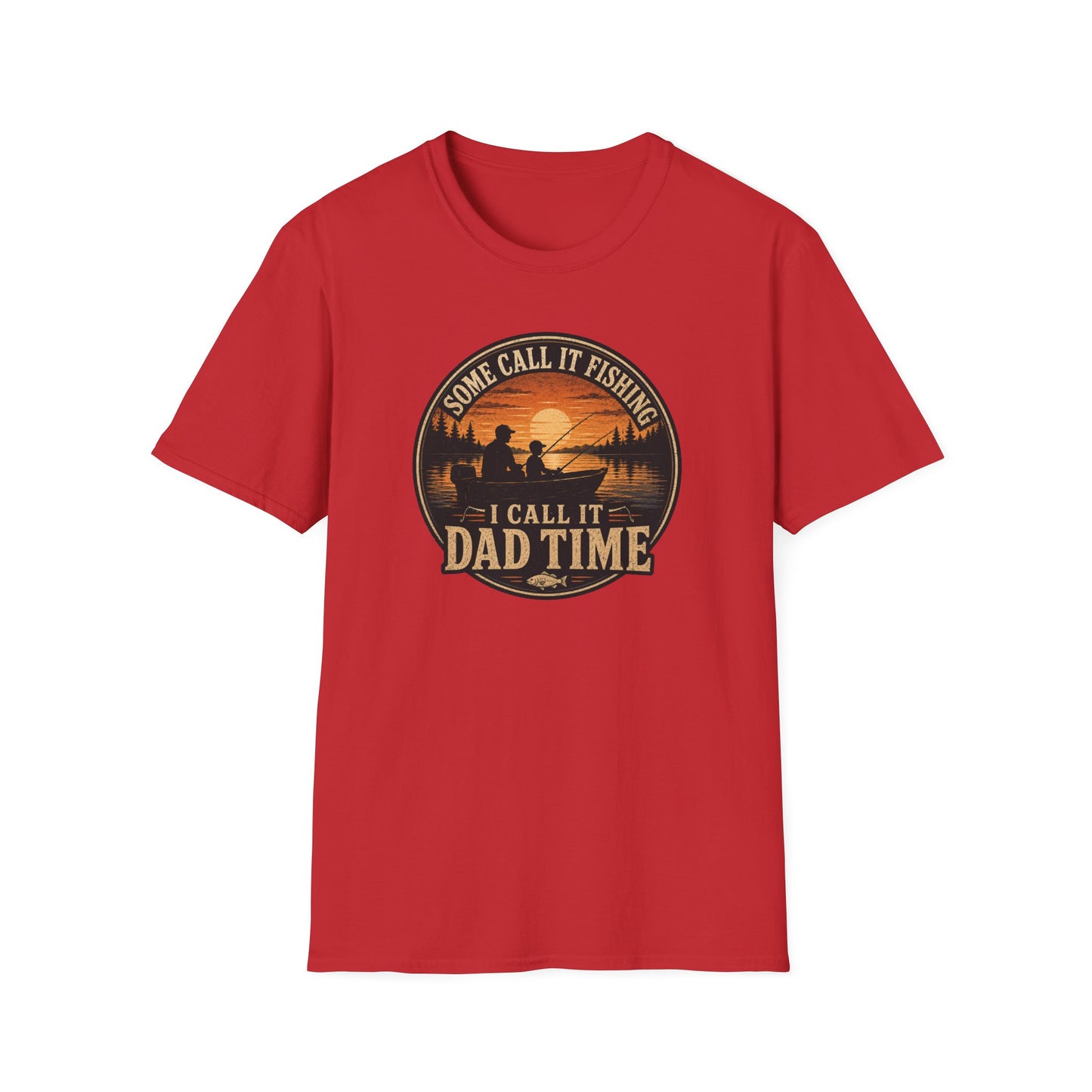 Fishing Dad Shirt, Some Call It Fishing I Call It Dad Time Tee, Fathers Day Fishing T-Shirt, Fisherman Gift for Dad