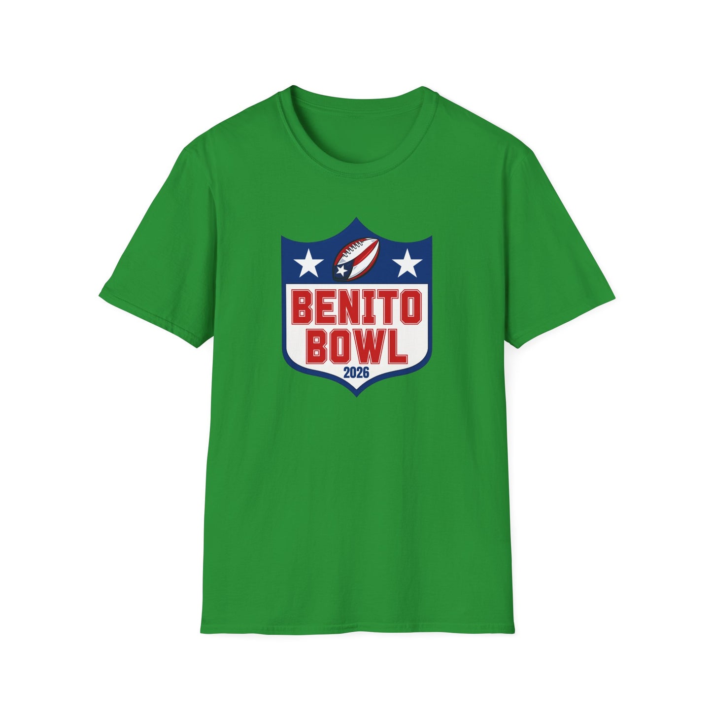 Benito Bowl 2026 Football T-shirt, Benito Bowl Shirt, Football Fan Gift, Puerto Rico Boricua Heritage Culture Pride Tee