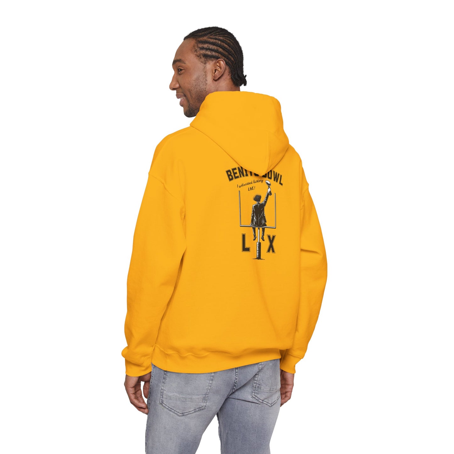 Benito Bowl Witnessed History Live LX Halftime Hoodie, Football Fan Gift, Benito Hoodie, Puerto Rico Boricua Heritage
