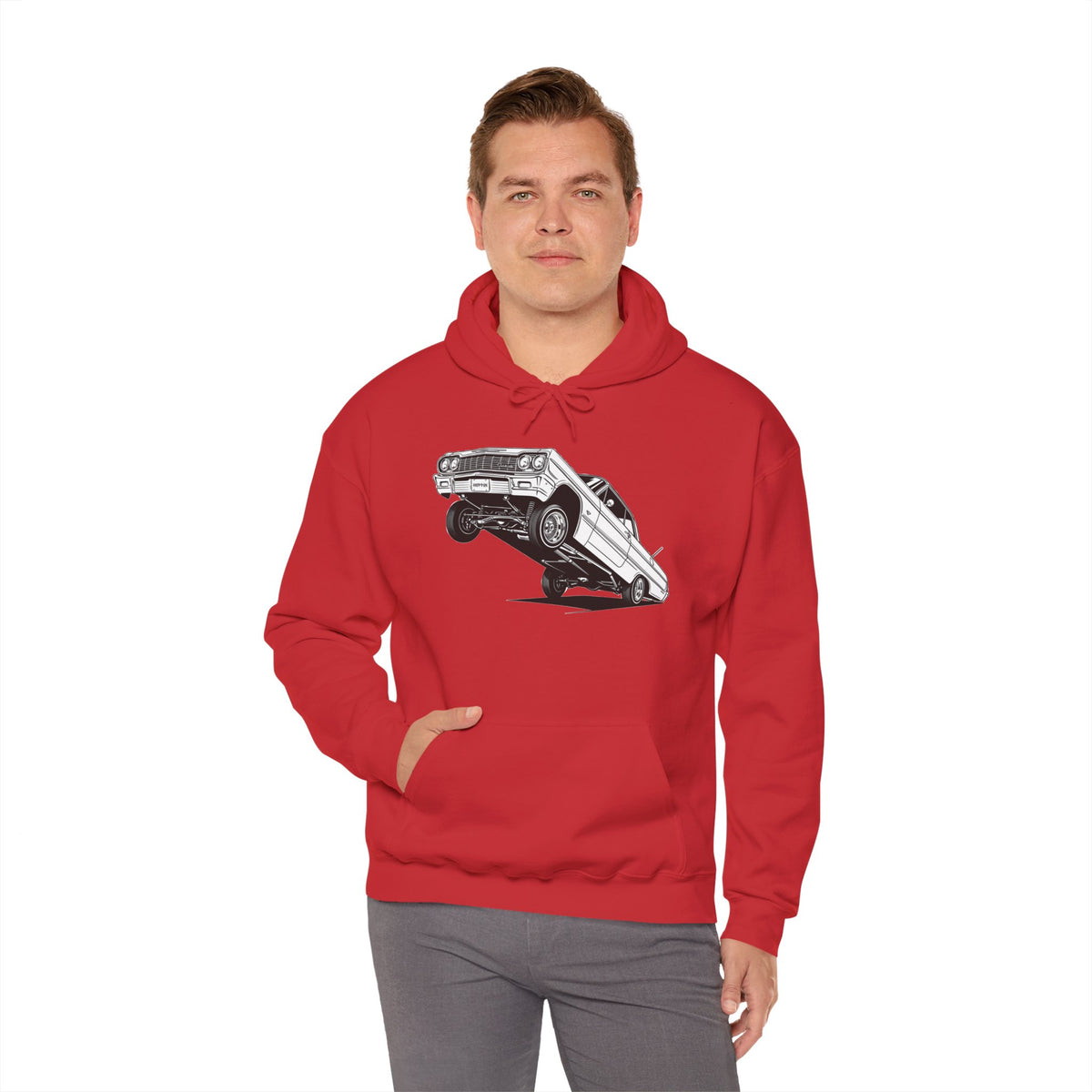 Classic Car Hoodie, Lowrider Car Hoodie, Vintage Auto Hoodie, Car Enthusiast Sweatshirt, Unisex Automotive Hoodie