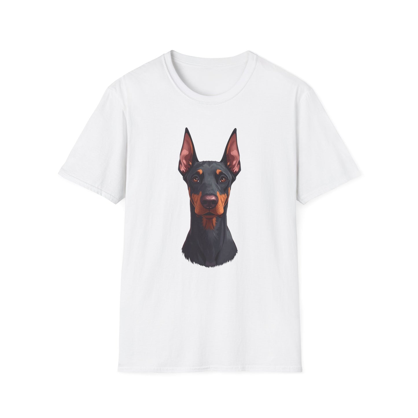 Doberman Dog Portrait Shirt – Doberman Dog Lover Gift, Cute Dog Mom Tee, Dog Dad Shirt, Pet Breed Apparel