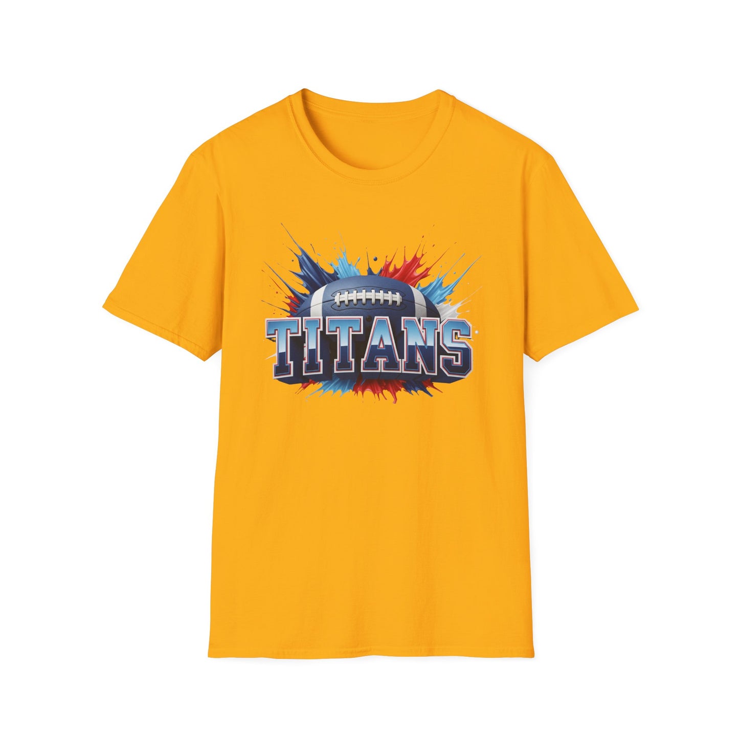 Tennessee Football Unisex T-Shirt, Tennessee Team Tee, Football Gift for Tennessee Fans, Game Day Shirt, Sports Fan Football Apparel