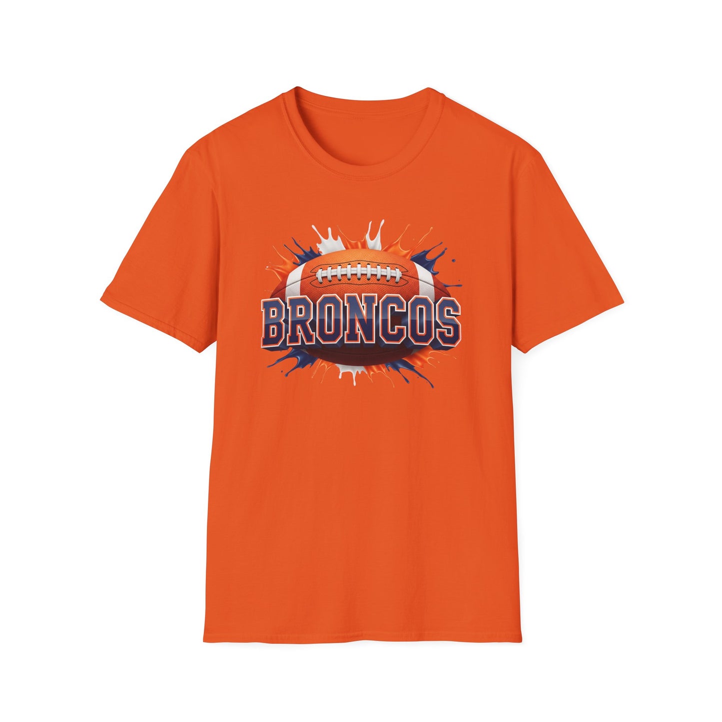 Denver Football Unisex T-Shirt, Denver Team Tee, Football Gift for Denver Fans, Game Day Shirt, Sports Fan Apparel, Football Tee