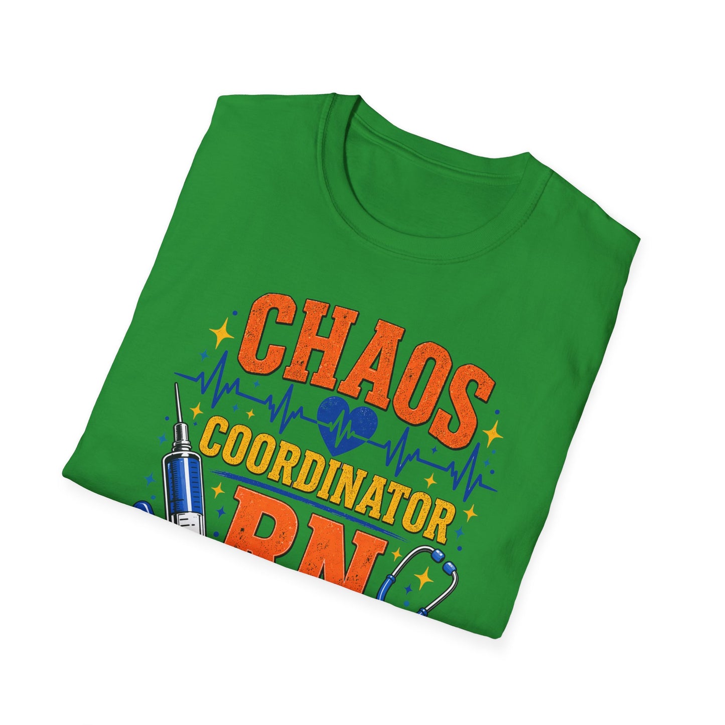 Chaos Coordinator RN Shirt – Funny Nurse Shirt – Nurse Life Tee – Medical Humor Gift for Nurses, RN LPN CNA Nursing Shirt