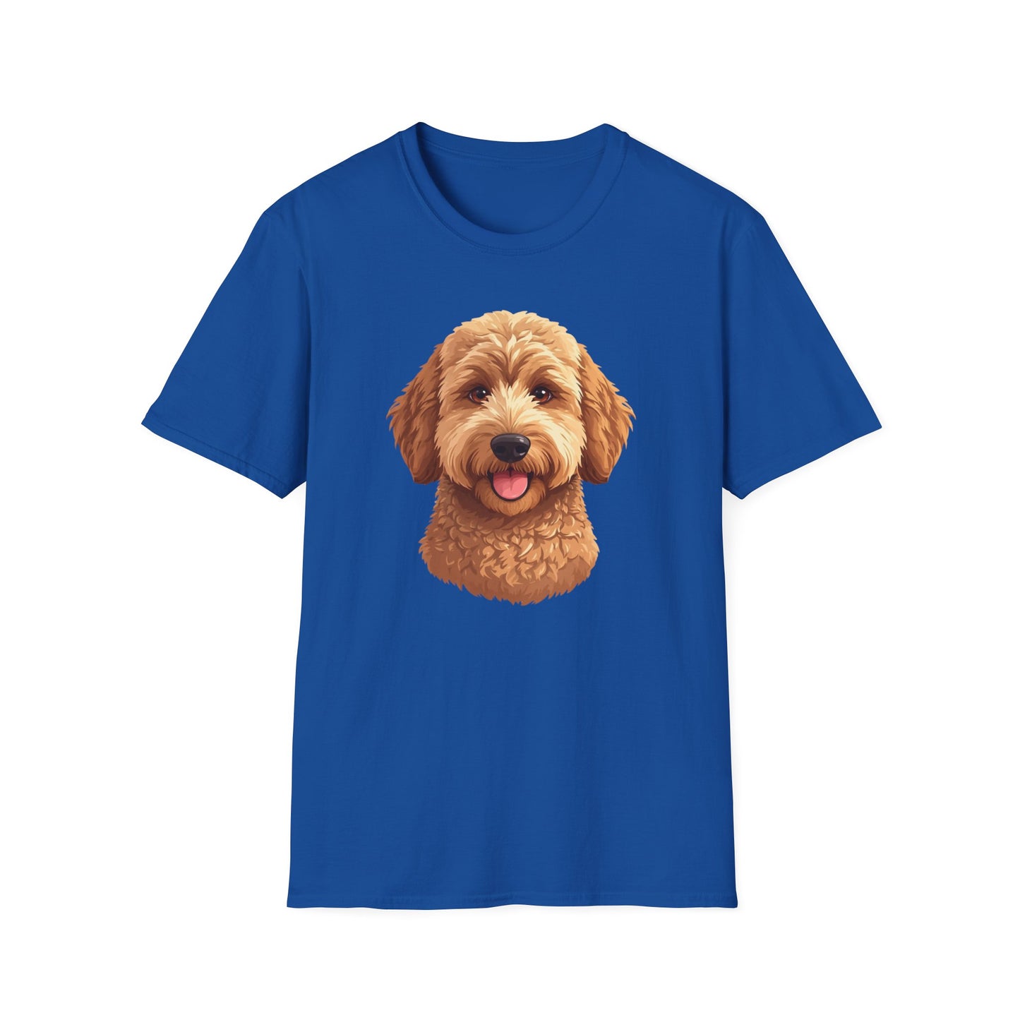 Goldendoodle Dog Portrait Shirt – Goldendoodle Dog Lover Gift, Cute Dog Mom Tee, Dog Dad Shirt, Pet Breed Apparel