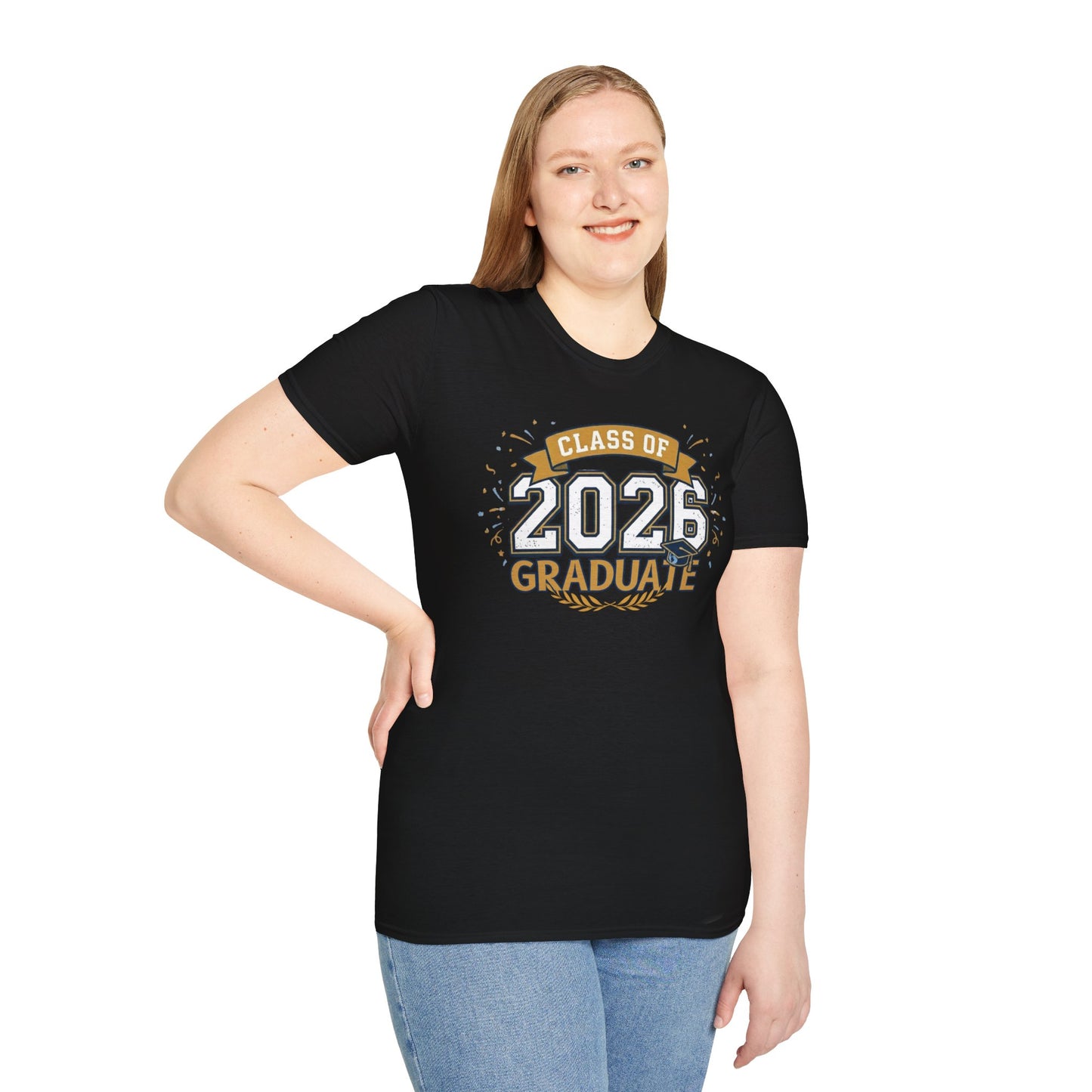 Class of 2026 Graduate T-Shirt – Graduation Gift Tee, Senior 2026 Shirt, High School or College Grad Celebration Apparel