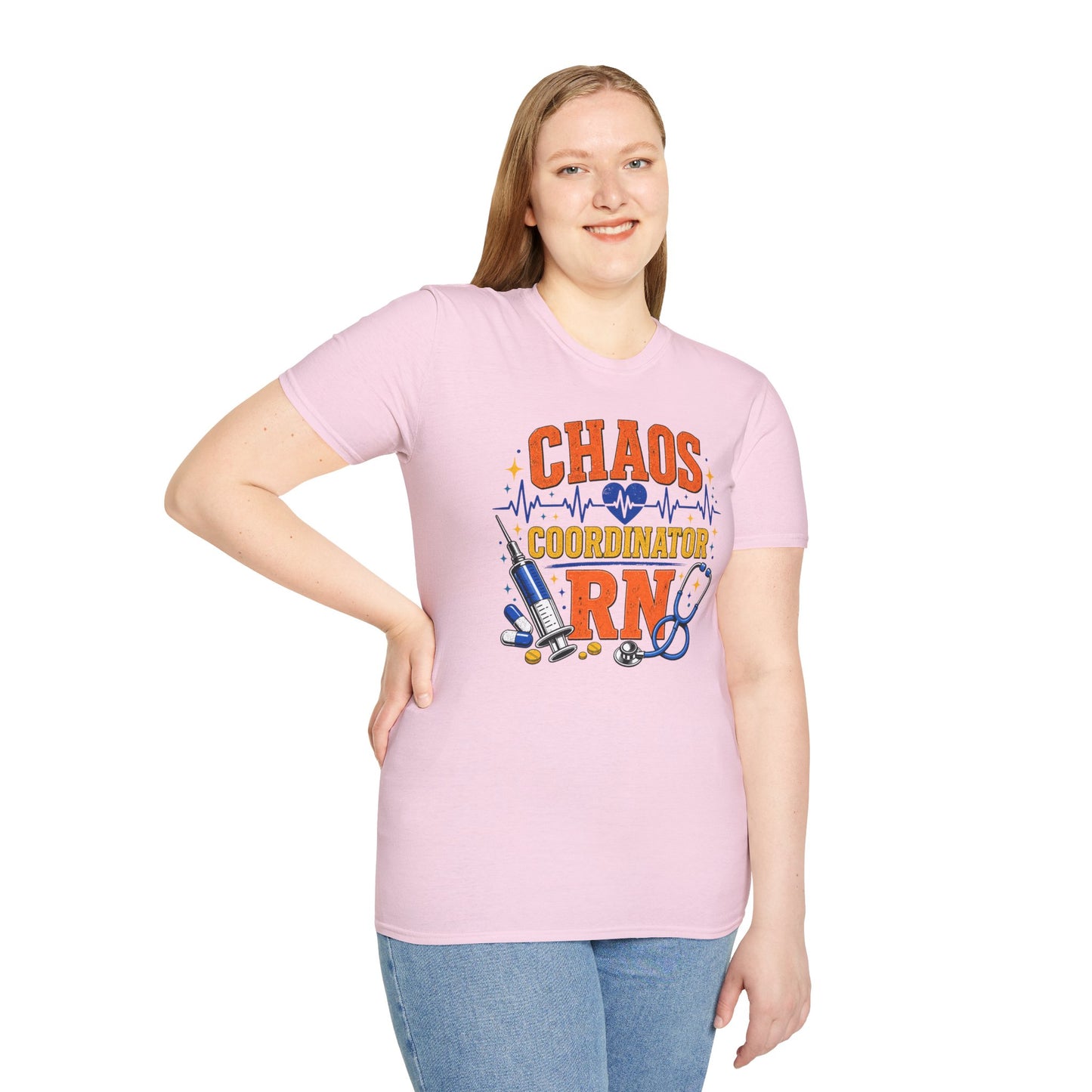 Chaos Coordinator RN Shirt – Funny Nurse Shirt – Nurse Life Tee – Medical Humor Gift for Nurses, RN LPN CNA Nursing Shirt