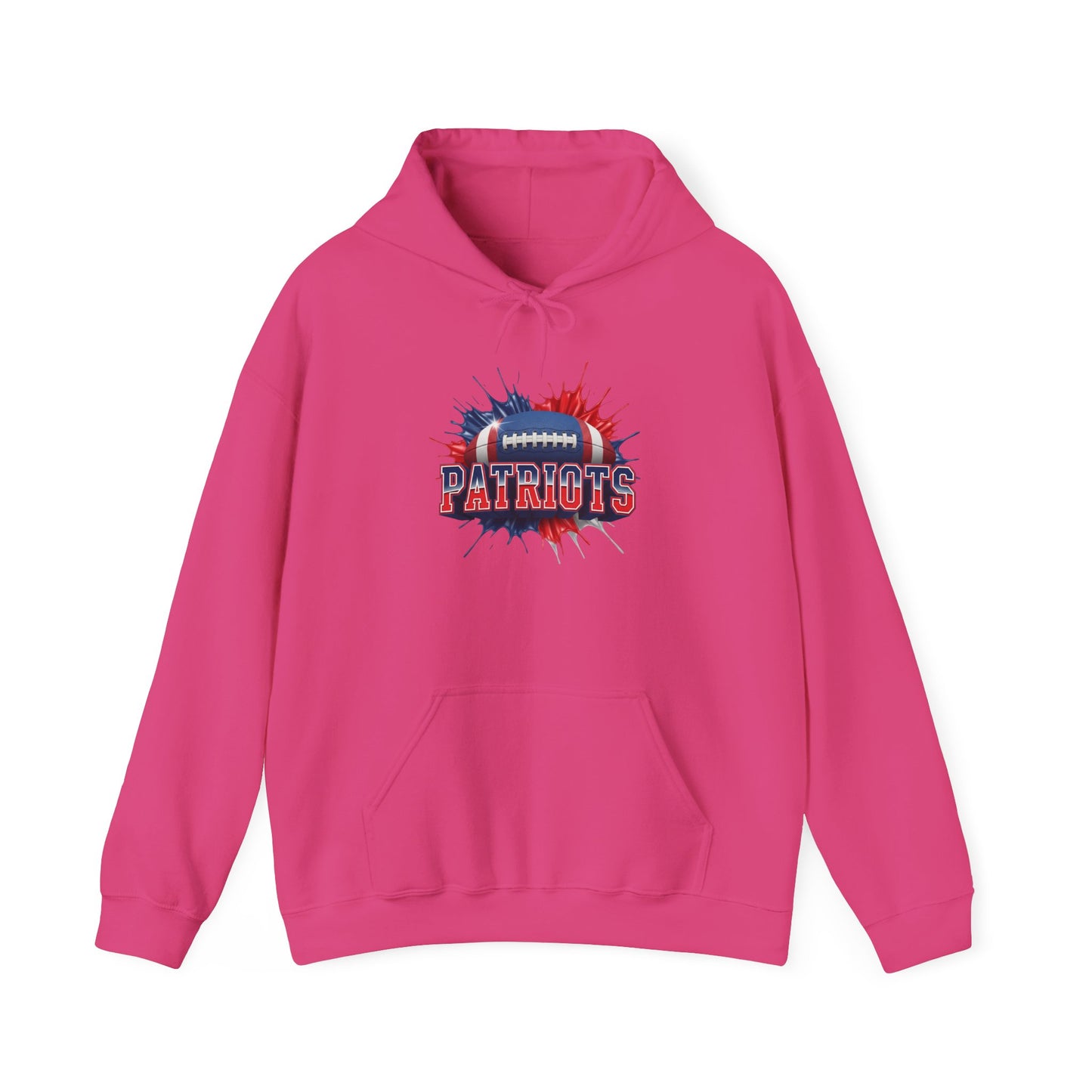 New England Football Hoodie, New England Team Hoodie, Football Gift for New England Fans, Game Day Sports Fan Apparel, Football Fan Gift