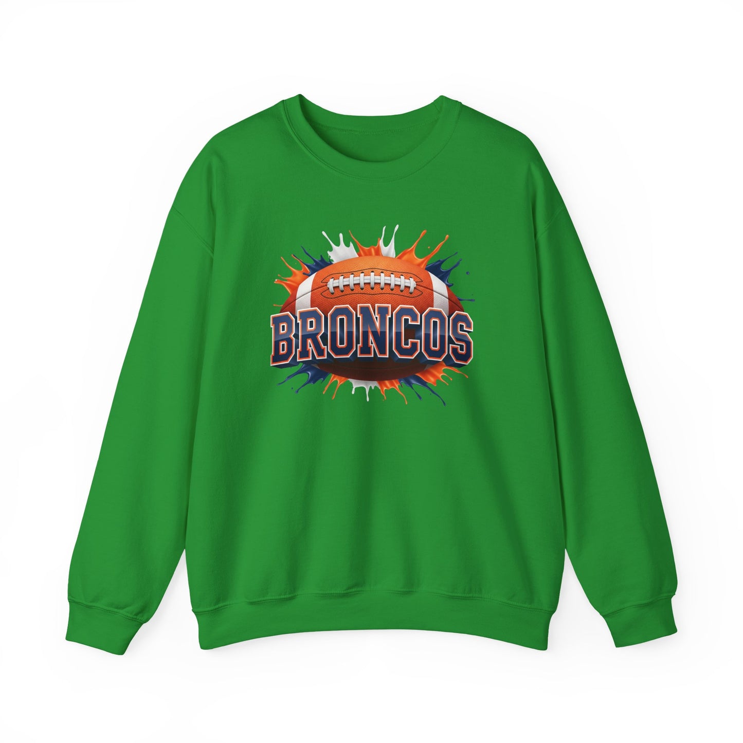 Denver Football Sweatshirt, Denver Team Sweatshirt, Football Gift for Denver Fans, Game Day Sports Fan Football Apparel