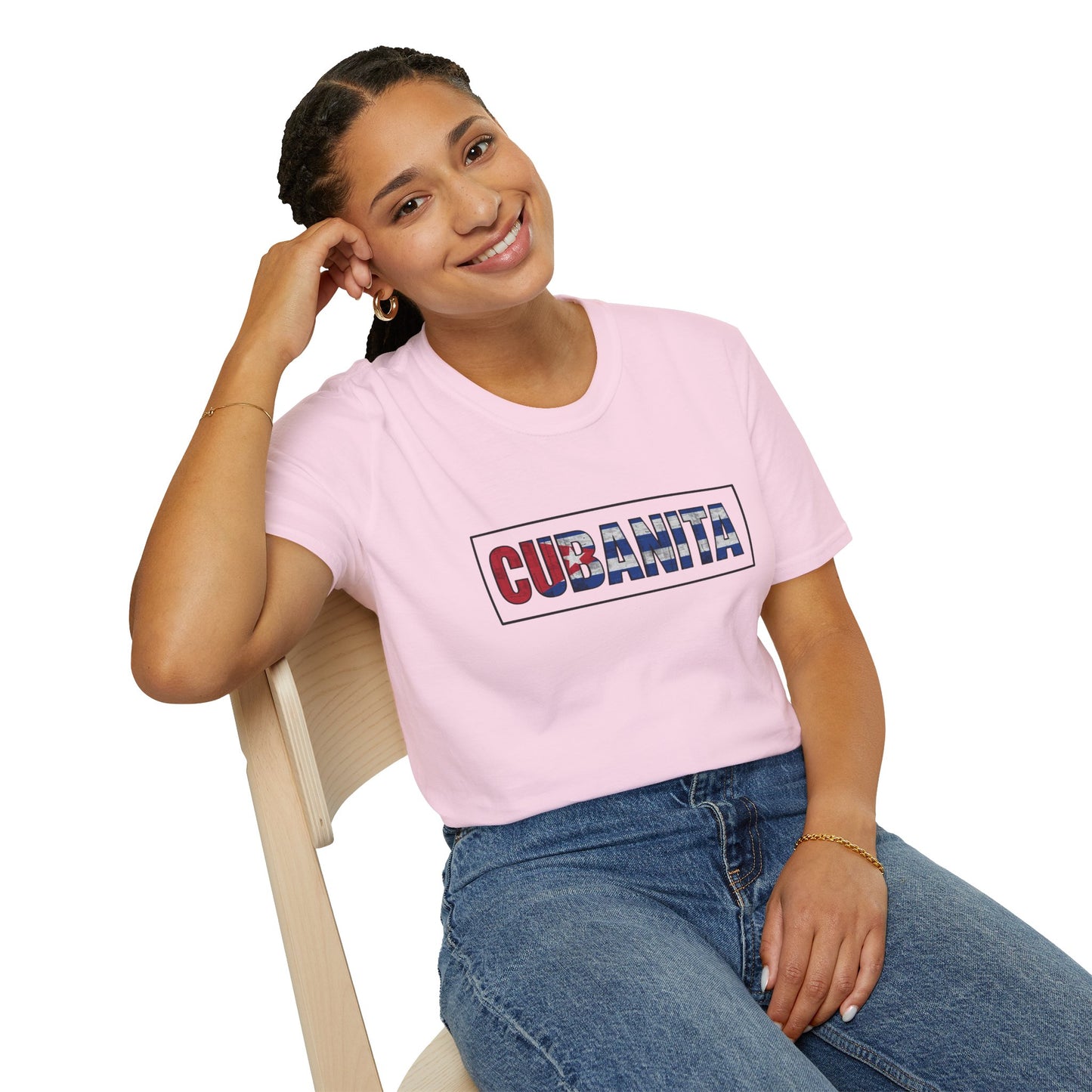 CUBANITA T-Shirt – Cuban Flag Shirt for Women, Latina Pride Tee, Cuba Heritage Top, Cuban Culture Graphic Tee