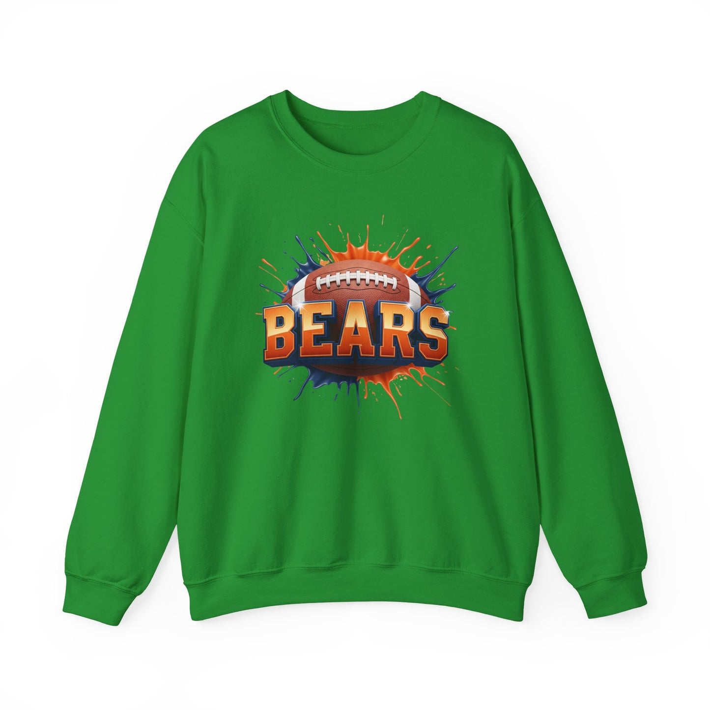Chicago Football Sweatshirt, Chicago Team Sweatshirt, Football Gift for Chicago Fans, Game Day Sports Fan Football Apparel