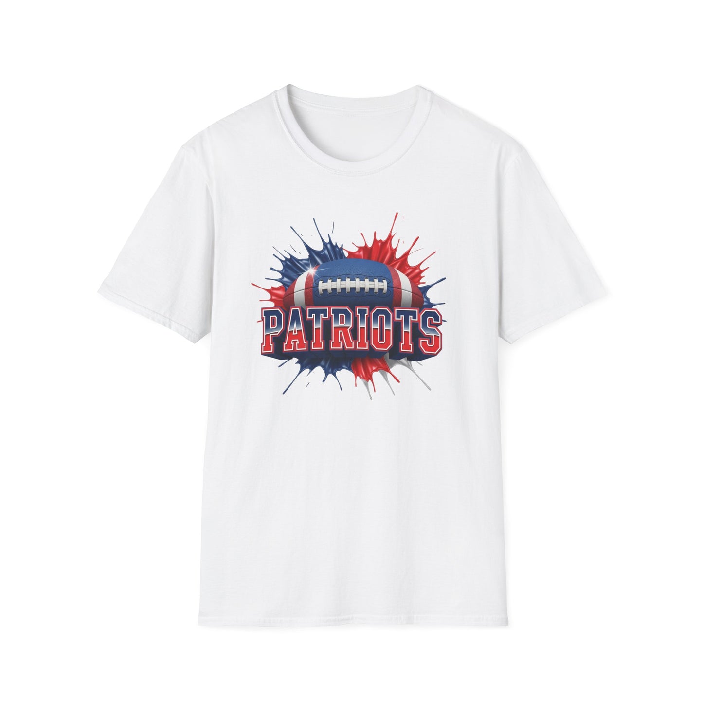 New England Football Unisex T-Shirt, New England Team Tee, Football Gift for New England Fans, Game Day Shirt Sports Fan Football Apparel