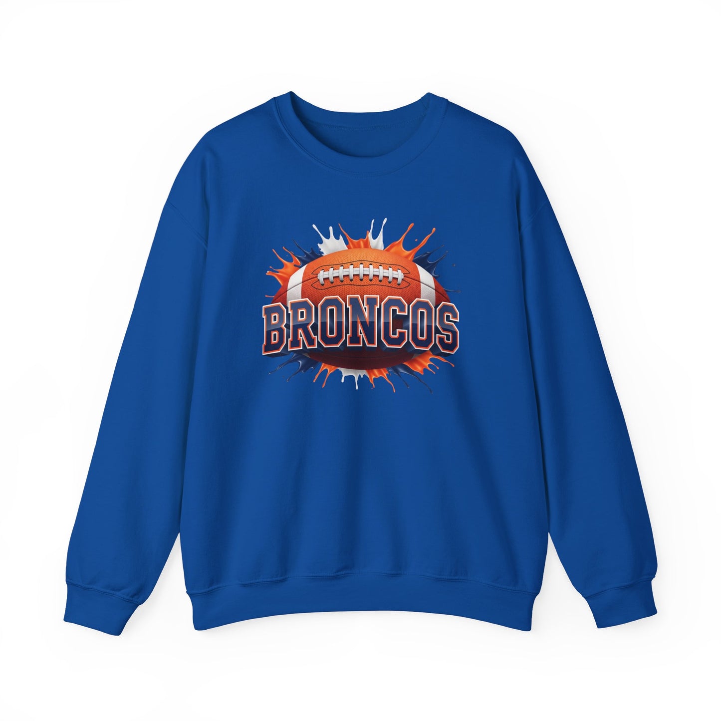 Denver Football Sweatshirt, Denver Team Sweatshirt, Football Gift for Denver Fans, Game Day Sports Fan Football Apparel