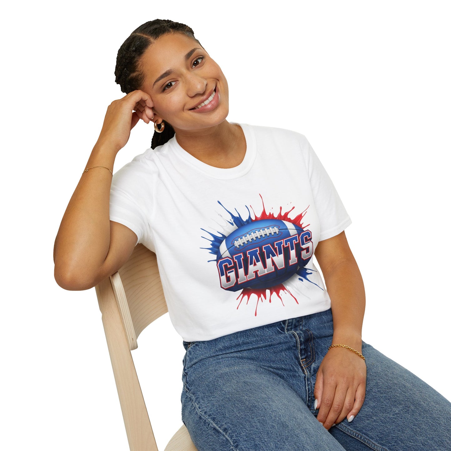 New York Football Unisex T-Shirt, New York Team Tee, Football Gift for New York Fans, Game Day Shirt, Sports Fan Apparel, Football Tee