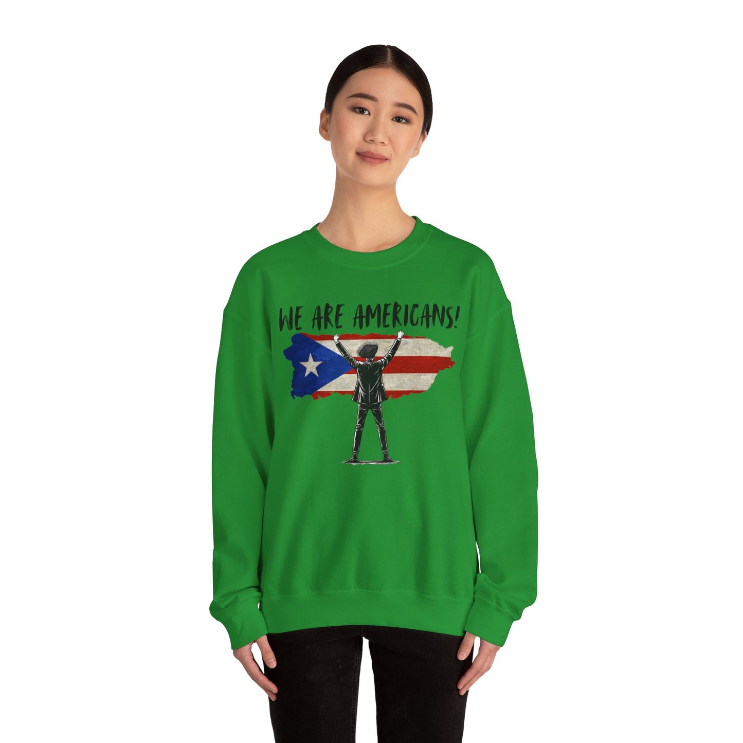 Benito We are Americans Sweatshirt, Benito Bowl, Football Fan Gift, Puerto Rico Boricua Heritage Culture Pride sweatshirt