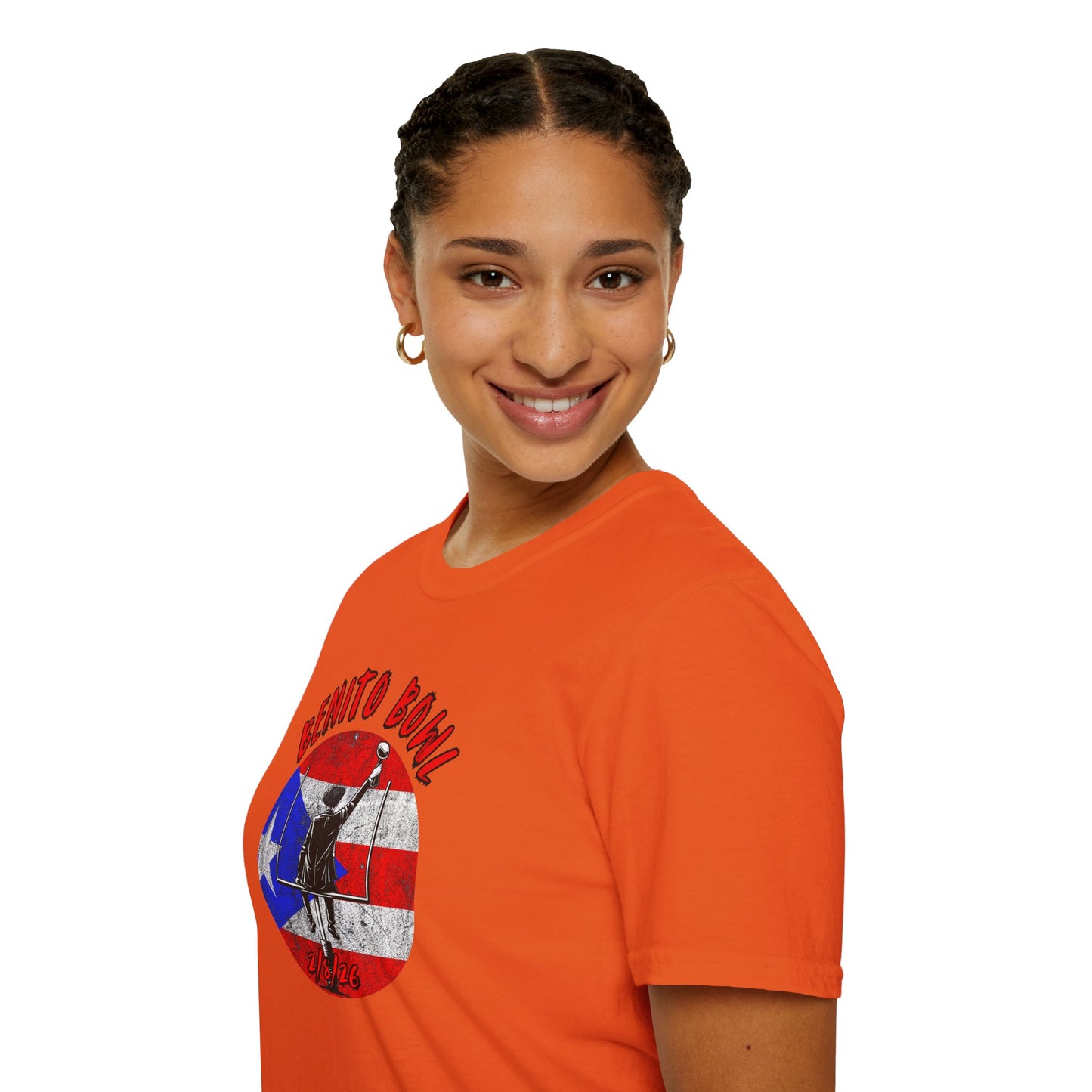 Benito Bowl 2/8/26 T-Shirt – Puerto Rico Heritage Tee, Boricua Pride Football Fan Shirt
