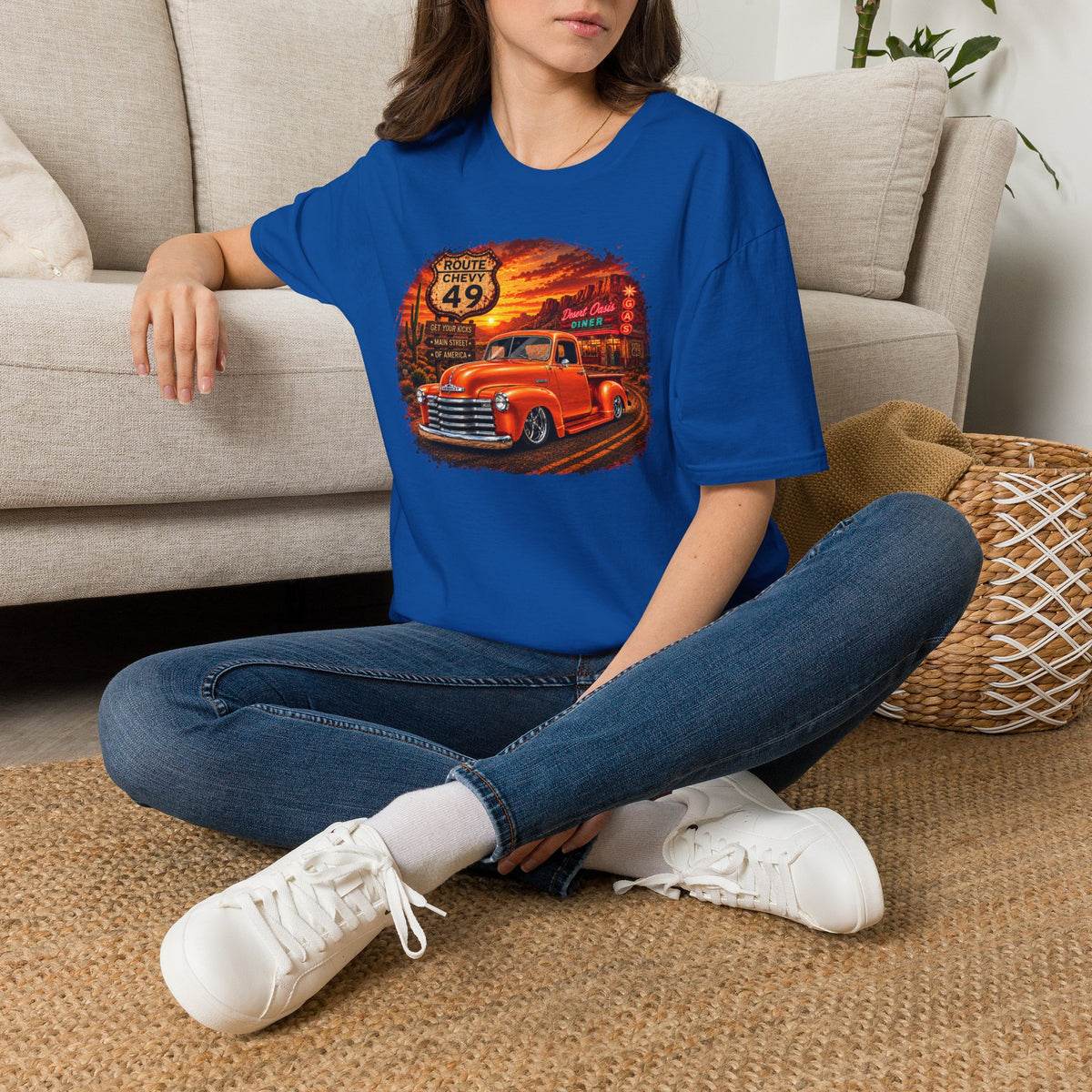 Classic Pickup Truck Shirt, Vintage Truck T-Shirt, Desert Highway Tee, Retro Car Lover Gift, Old School Truck Shirt