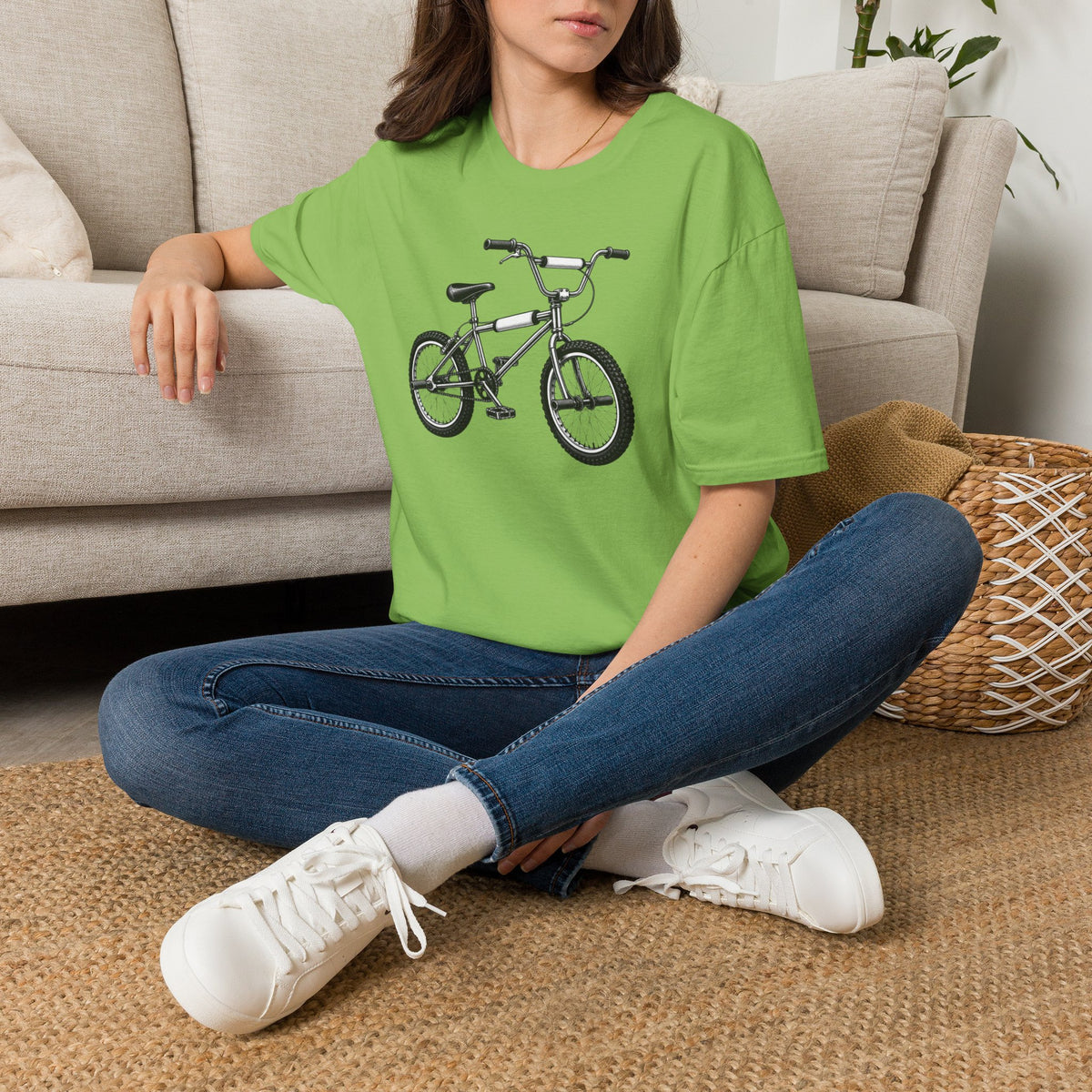 BMX Bike Shirt, Retro Bicycle T-Shirt, Old School Freestyle Bike Tee, Cyclist Gift, Vintage BMX Style