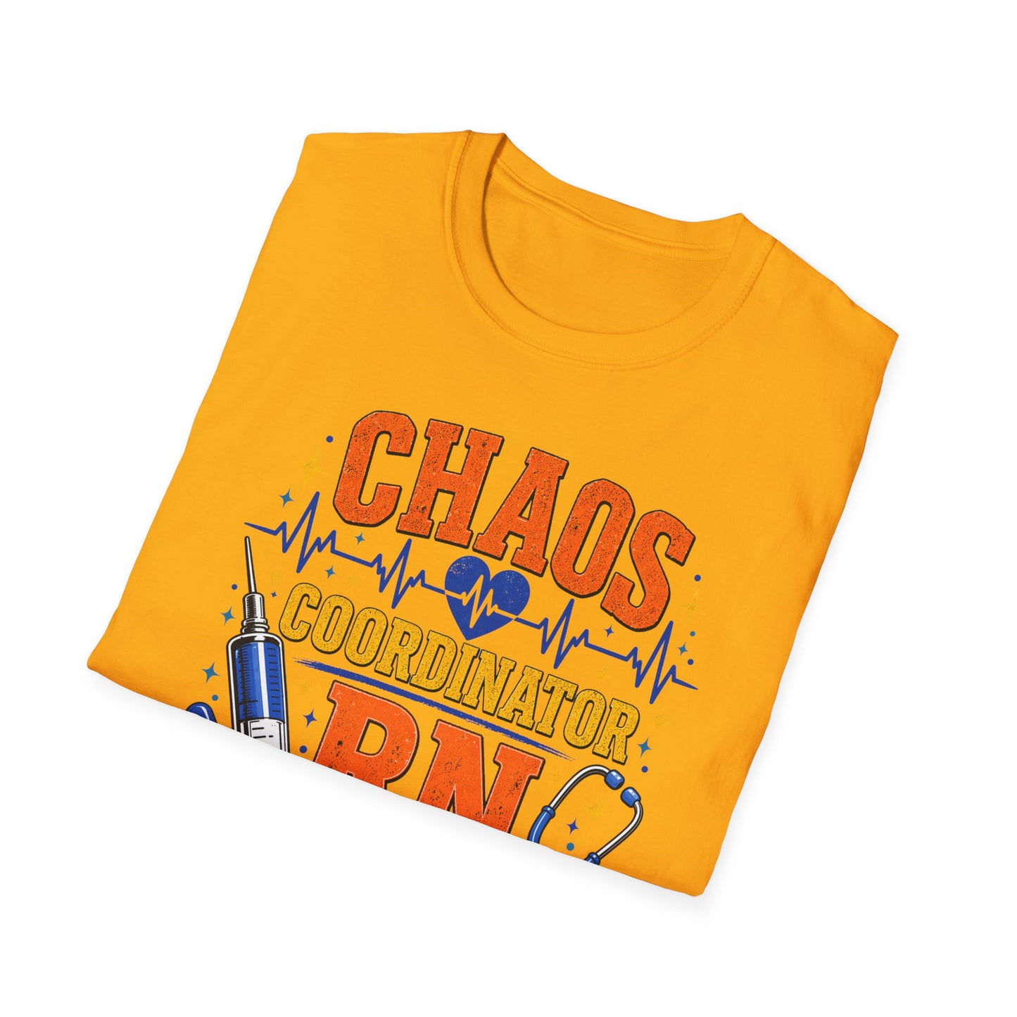 Chaos Coordinator RN Shirt – Funny Nurse Shirt – Nurse Life Tee – Medical Humor Gift for Nurses, RN LPN CNA Nursing Shirt