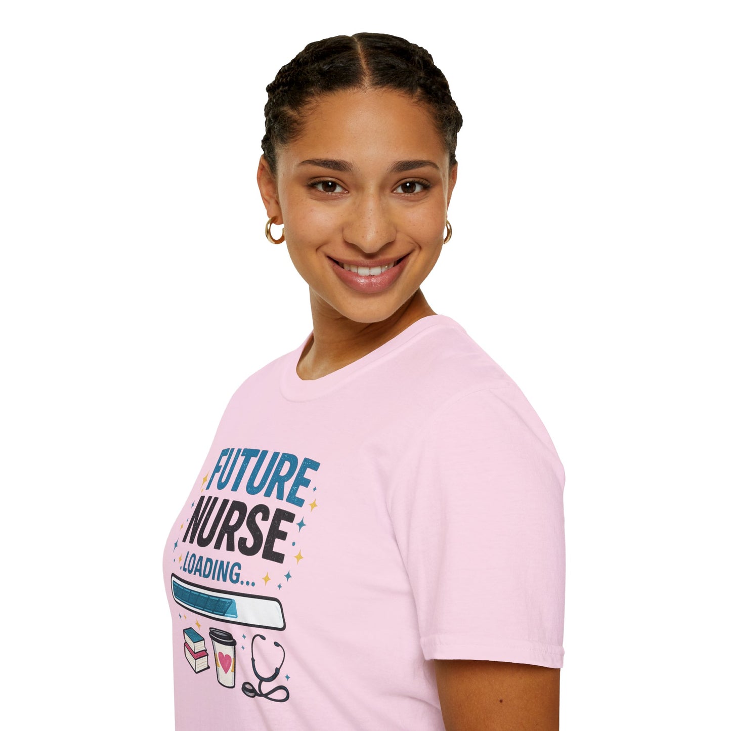 Future Nurse Loading Shirt – Funny Nursing Student T-Shirt, RN School Gift, Nursing School Graduation Tee, Nurse Student Gift Idea