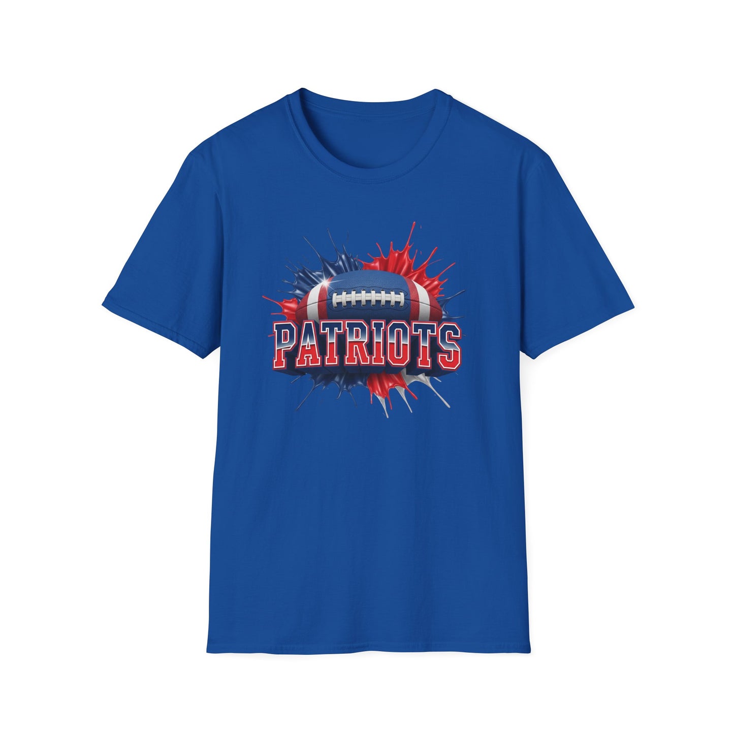 New England Football Unisex T-Shirt, New England Team Tee, Football Gift for New England Fans, Game Day Shirt Sports Fan Football Apparel