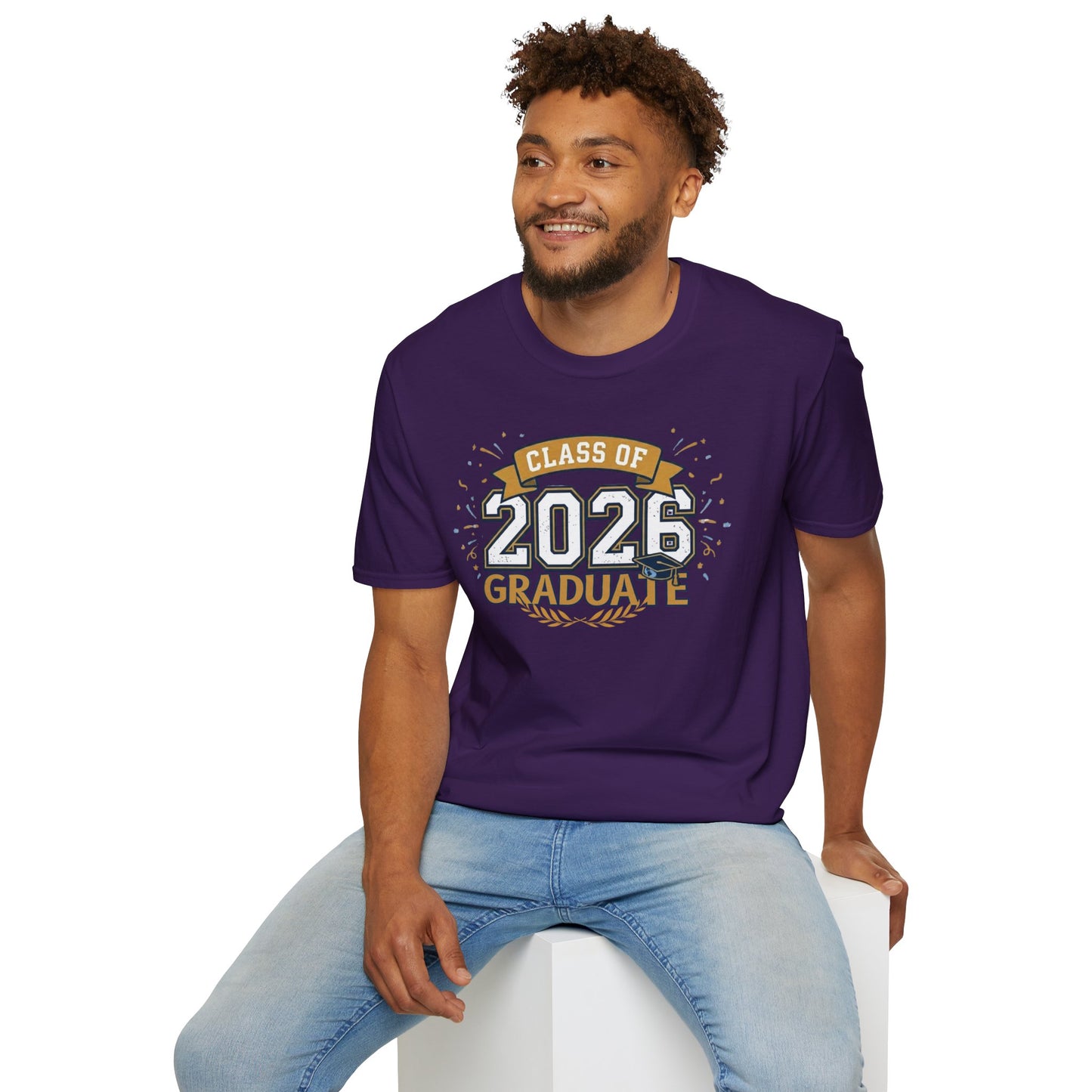 Class of 2026 Graduate T-Shirt – Graduation Gift Tee, Senior 2026 Shirt, High School or College Grad Celebration Apparel