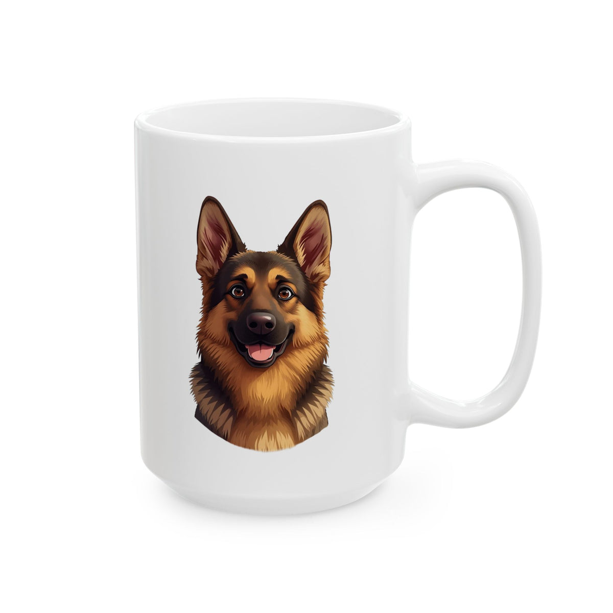 German Shepherd Coffee Mug, Dog Lover Mug, Pet Parent Gift, German Shepherd Mom Dad Cup 11oz or 15oz, Dog Lover Gift