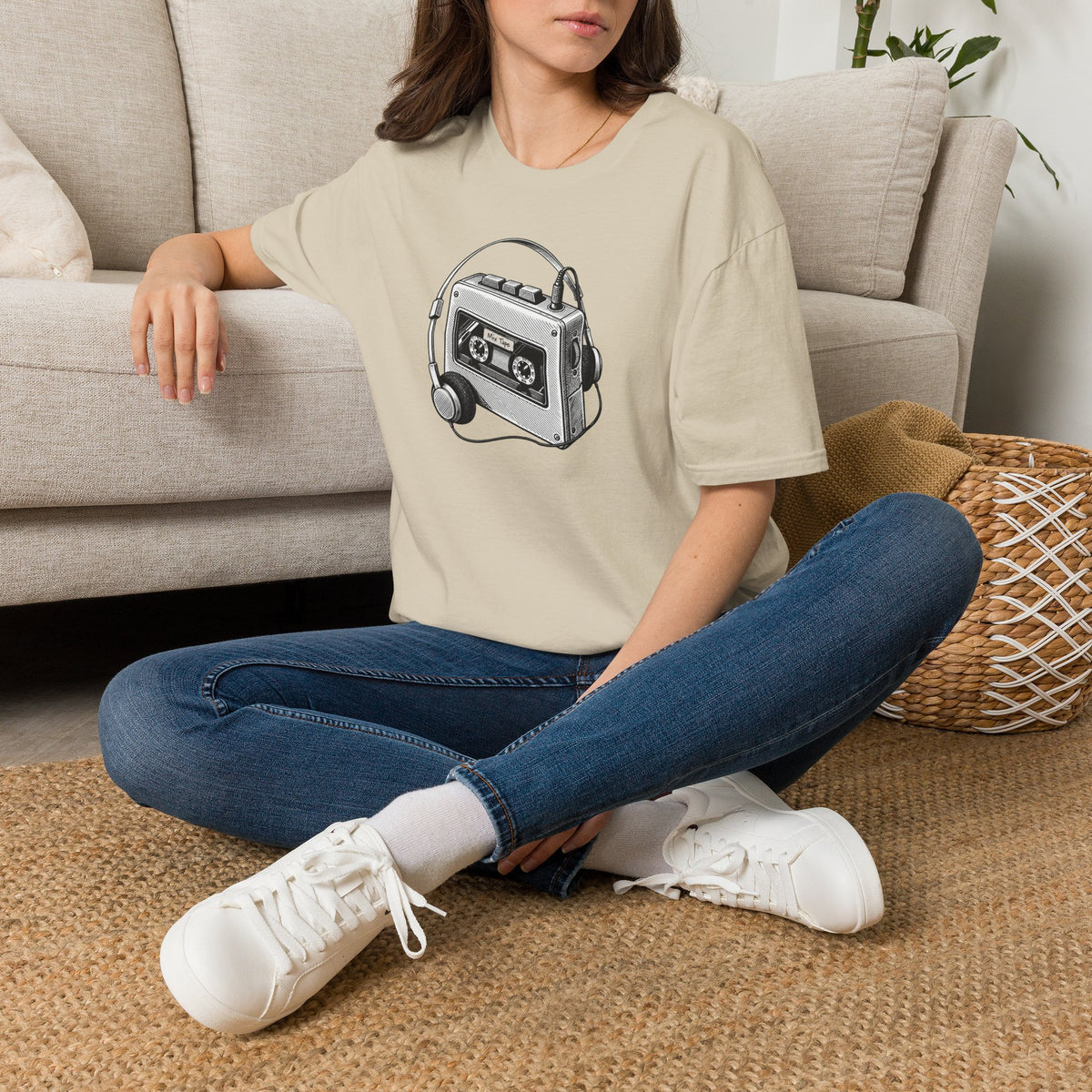 Cassette Tape Shirt, Retro Cassette Player T-Shirt, Mixtape Tee, Vintage Audio Shirt, Music Lover Gift