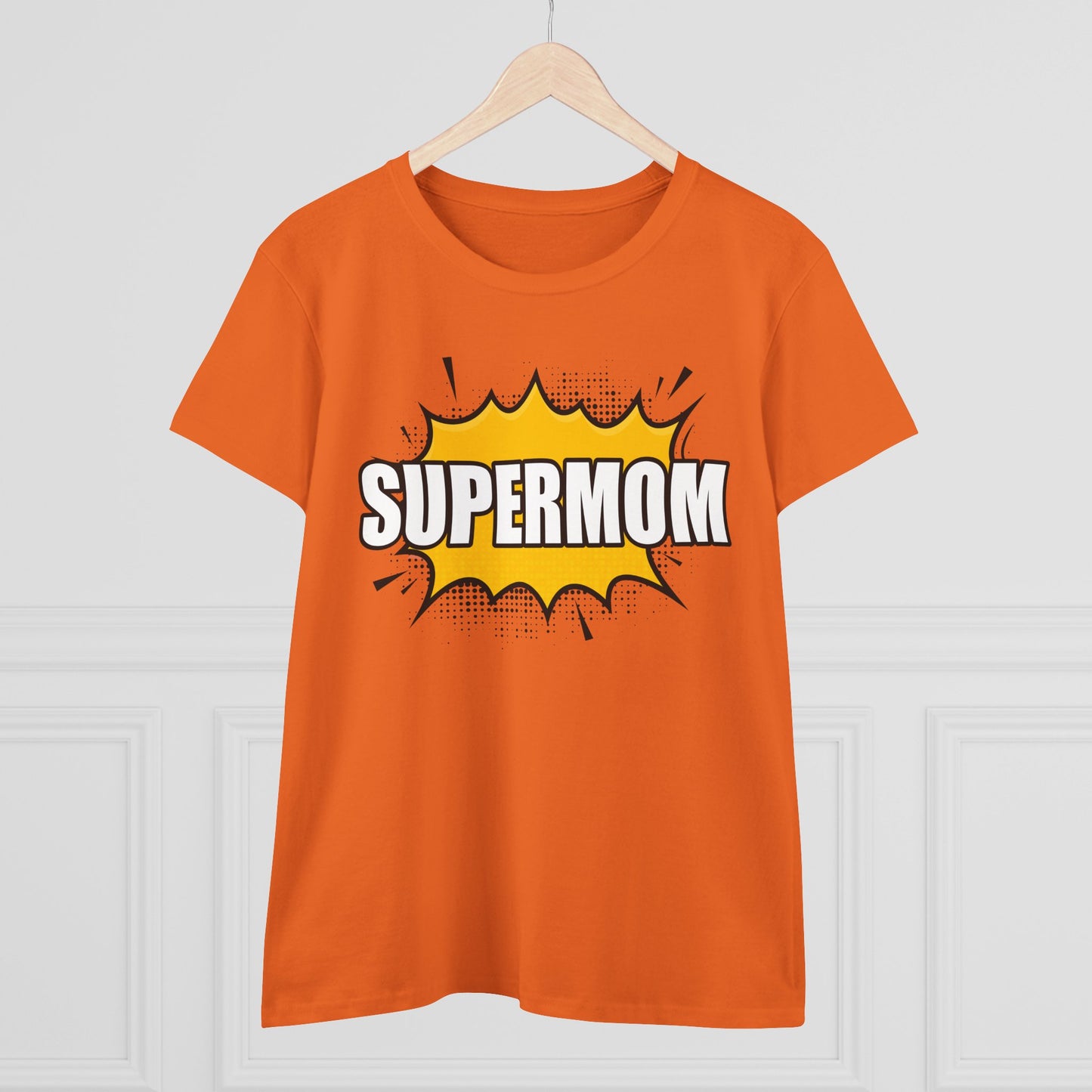 Supermom T-Shirt, Gift for Mom, Cute Summer Top, Mother's Day Gift, Family Gatherings, Casual Wear, Mom's Birthday, Supermom
