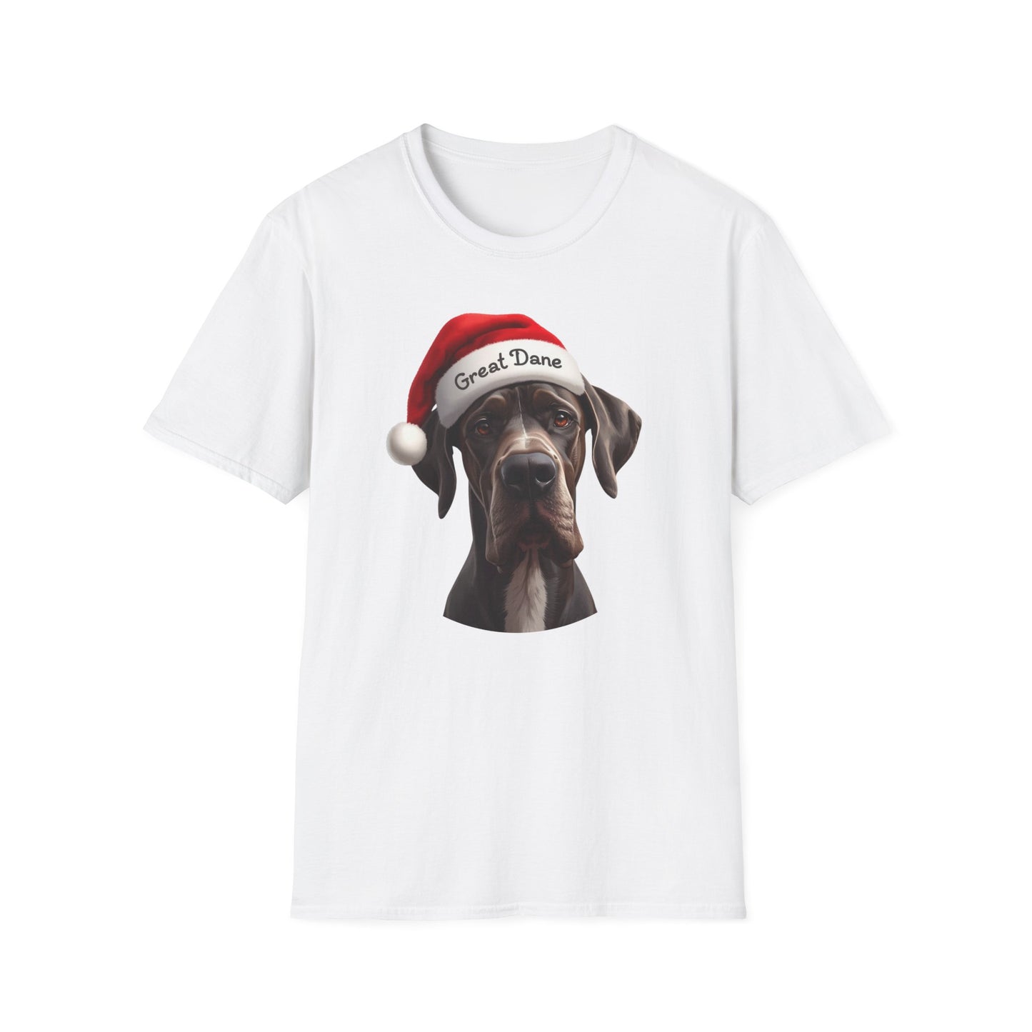 Great Dane Dog Portrait Shirt – Great Dane Dog Lover Gift, Cute Dog Mom Tee, Dog Dad Shirt, Pet Breed Apparel