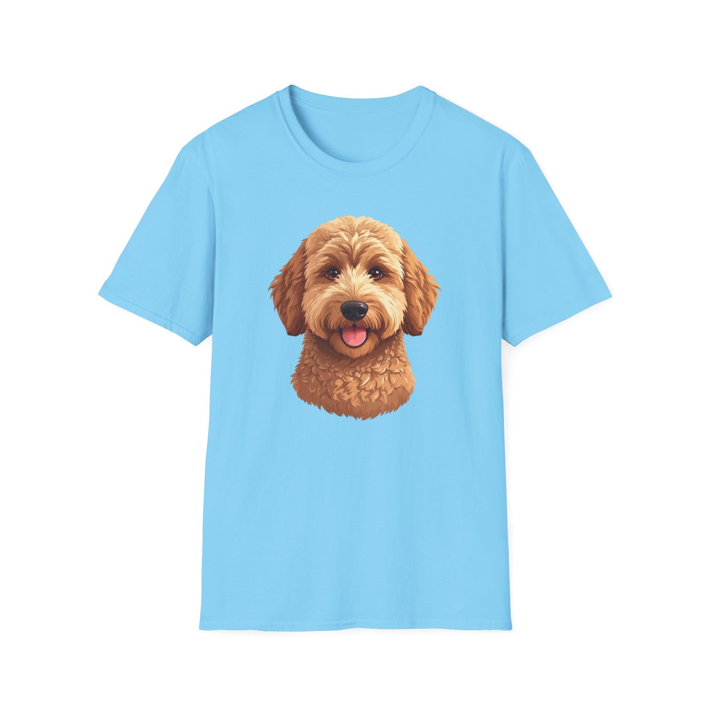 Goldendoodle Dog Portrait Shirt – Goldendoodle Dog Lover Gift, Cute Dog Mom Tee, Dog Dad Shirt, Pet Breed Apparel