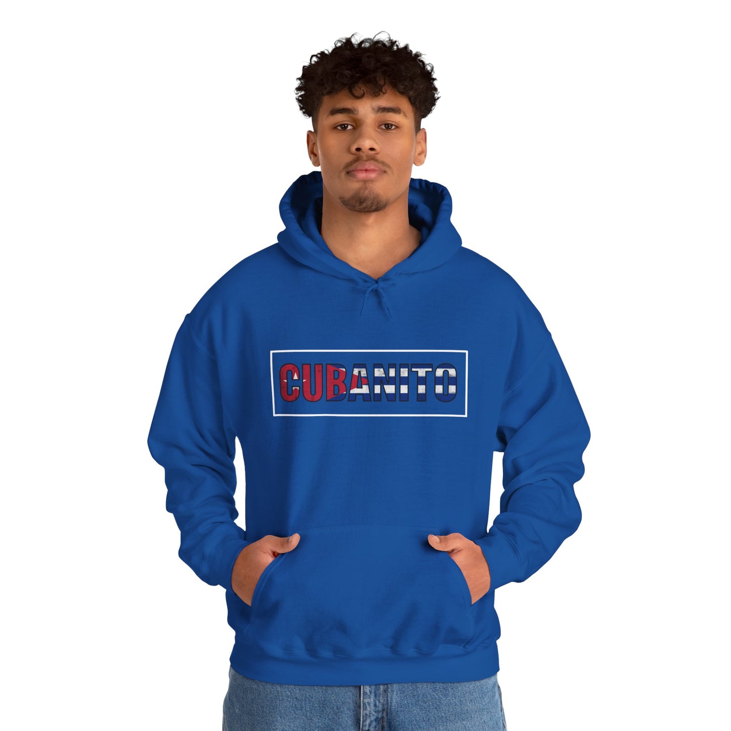 CUBANITO Hoodie – Cuban Flag Hoodie for Men, Latino Pride Hoodie, Cuba Heritage Top, Cuban Culture Graphic Hoodie