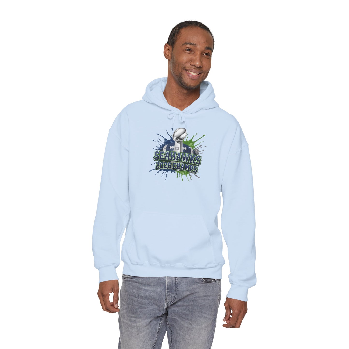 Seahawks 2026 Champions Hoodie – Seahawks Football 12s Fan Hoodie, 2026 football Champs, Football Gift