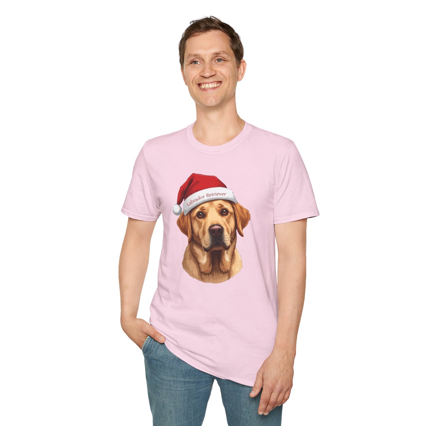 Labrador Retriever Dog Portrait Shirt – Lab Dog Lover Gift, Cute Dog Mom Tee, Dog Dad Shirt, Pet Breed Apparel