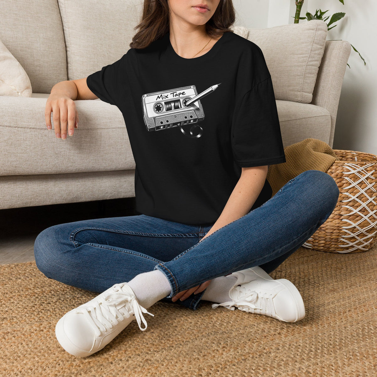 Retro Cassette Shirt, Vintage Music T-Shirt, Analog Audio Tee, Old School Music Lover Gift
