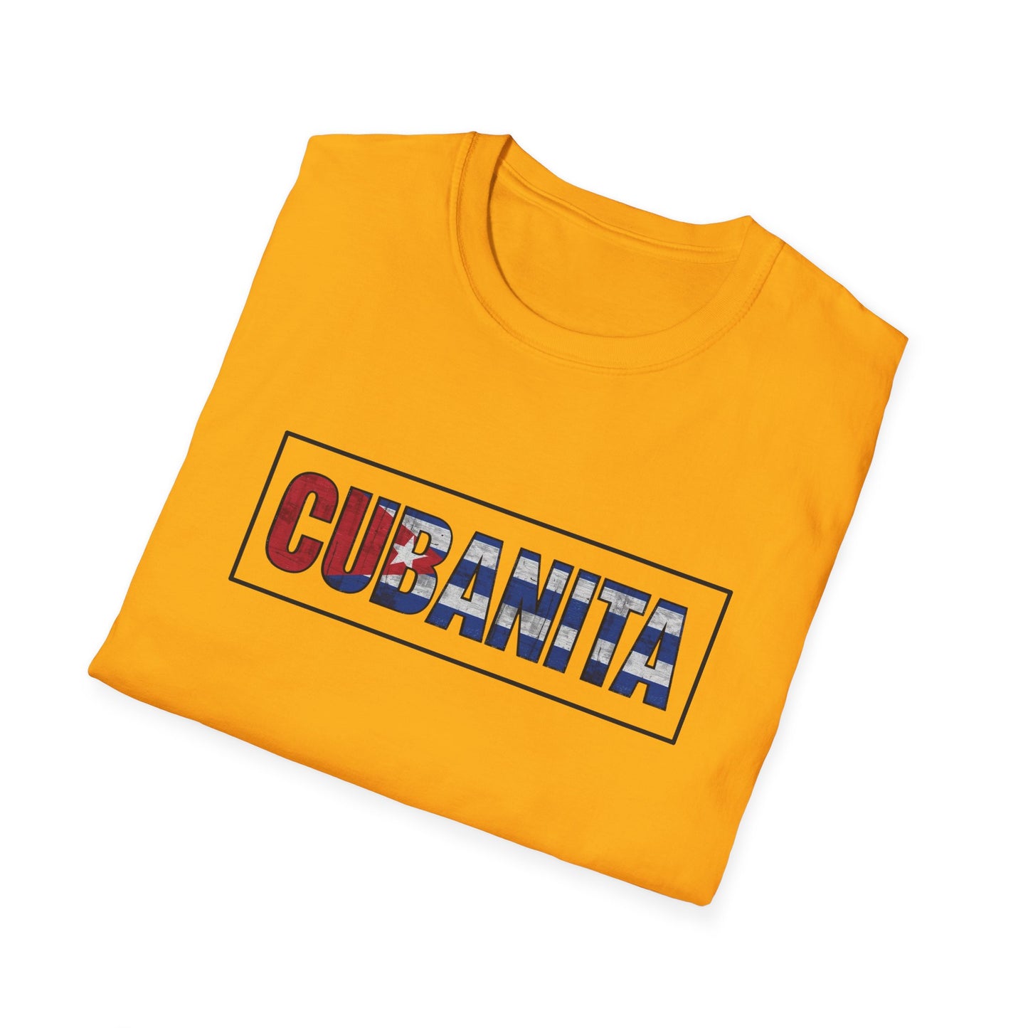 CUBANITA T-Shirt – Cuban Flag Shirt for Women, Latina Pride Tee, Cuba Heritage Top, Cuban Culture Graphic Tee