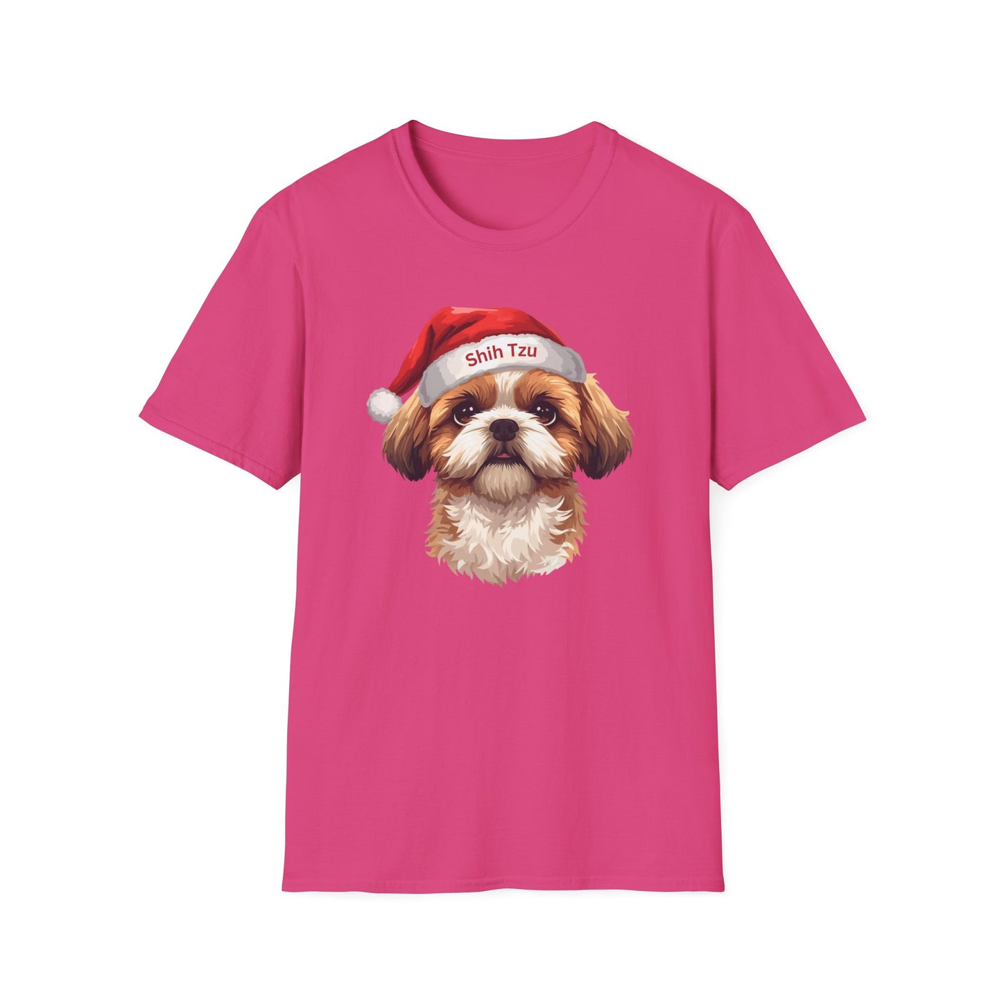 Shih Tzu Dog Portrait Shirt – Shih Tzu Dog Lover Gift, Cute Dog Mom Tee, Dog Dad Shirt, Pet Breed Apparel