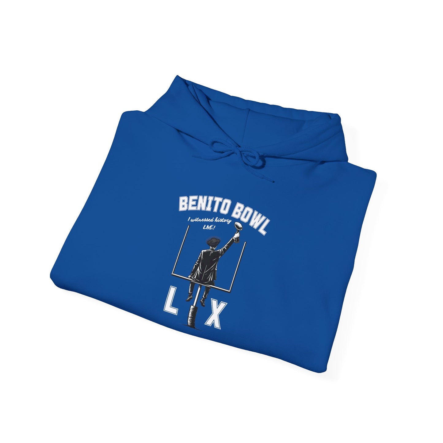 Benito Bowl LX Witnessed History Live Halftime Hoodie, Football Fan Gift, Benito Hoodie, Puerto Rico Boricua Heritage