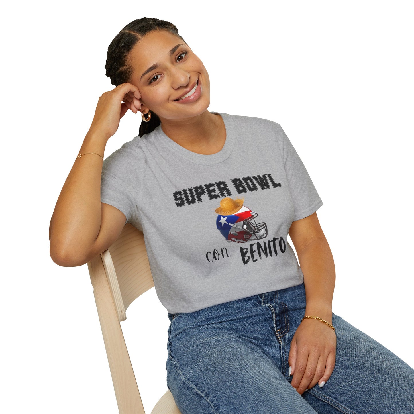 Benito Bowl Halftime Helmet Shirt 2026 T-Shirt, Benito Bowl Shirt, Football Fan Gift, Benito Tee, Puerto Rico Heritage Boriqua Pride Gift