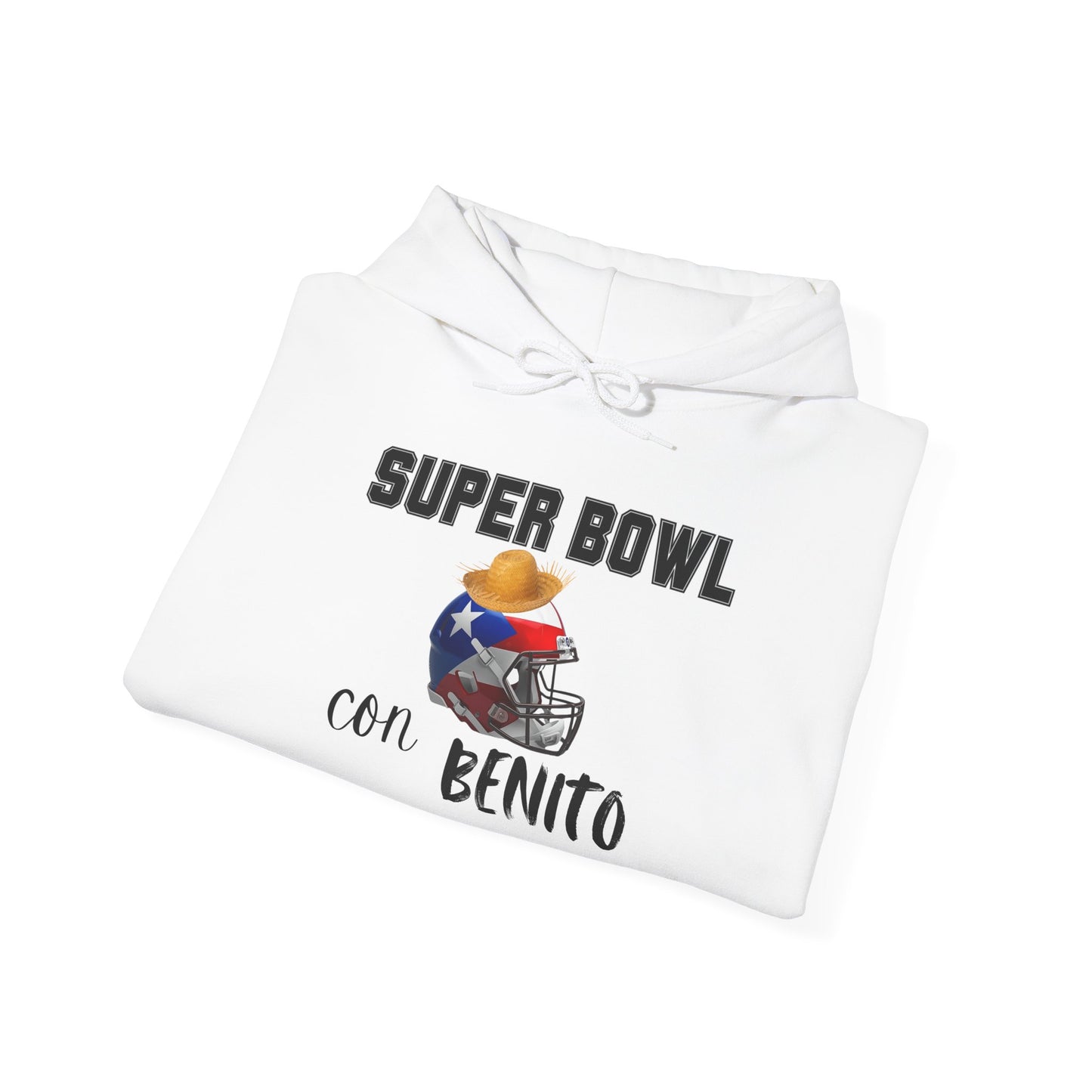 Benito Bowl Halftime Shirt 2026 Hoodie, Benito Bowl Hooded Sweatshirt, Football Fan Gift, Puerto Rico Heritage Hoodie, Boriqua Pride Gift