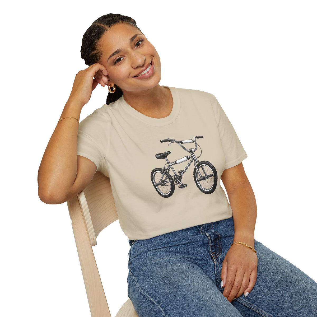 BMX Bike Shirt, Retro Bicycle T-Shirt, Old School Freestyle Bike Tee, Cyclist Gift, Vintage BMX Style