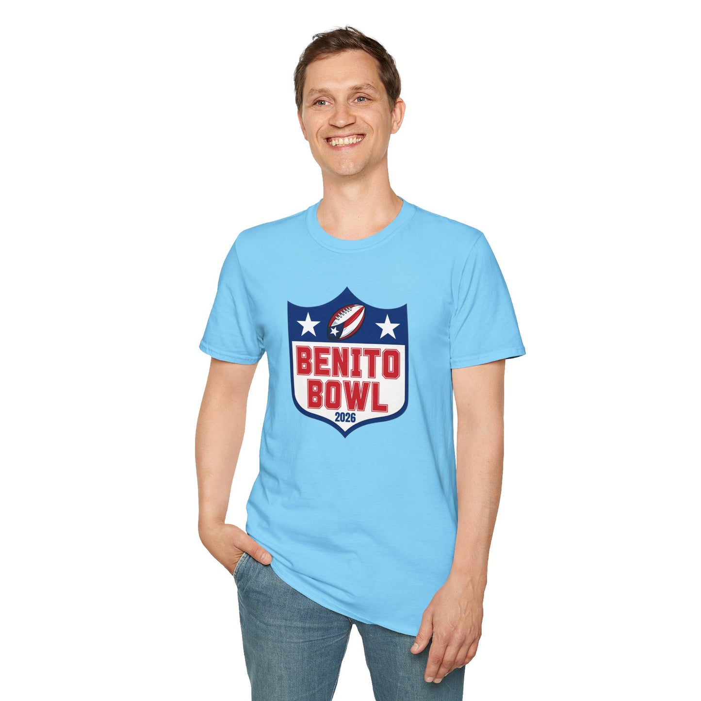 Benito Bowl 2026 Football T-shirt, Benito Bowl Shirt, Football Fan Gift, Puerto Rico Boricua Heritage Culture Pride Tee