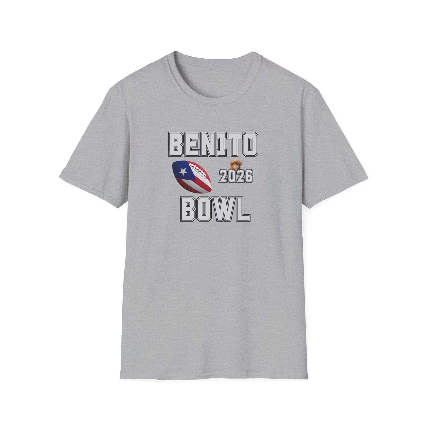 Benito Bowl Halftime Shirt 2026 T-Shirt, Benito Bowl Shirt, Football Fan Gift, Benito Tee, Puerto Rico Heritage Tee, Boriqua Pride Gift